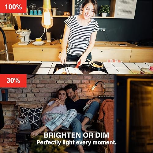 Miniatura 8 de Sengled Zigbee - Bombillas inteligentes Edison, requiere concentrador inteligente, funciona con SmartThings y Echo con hub integrado, control de voz