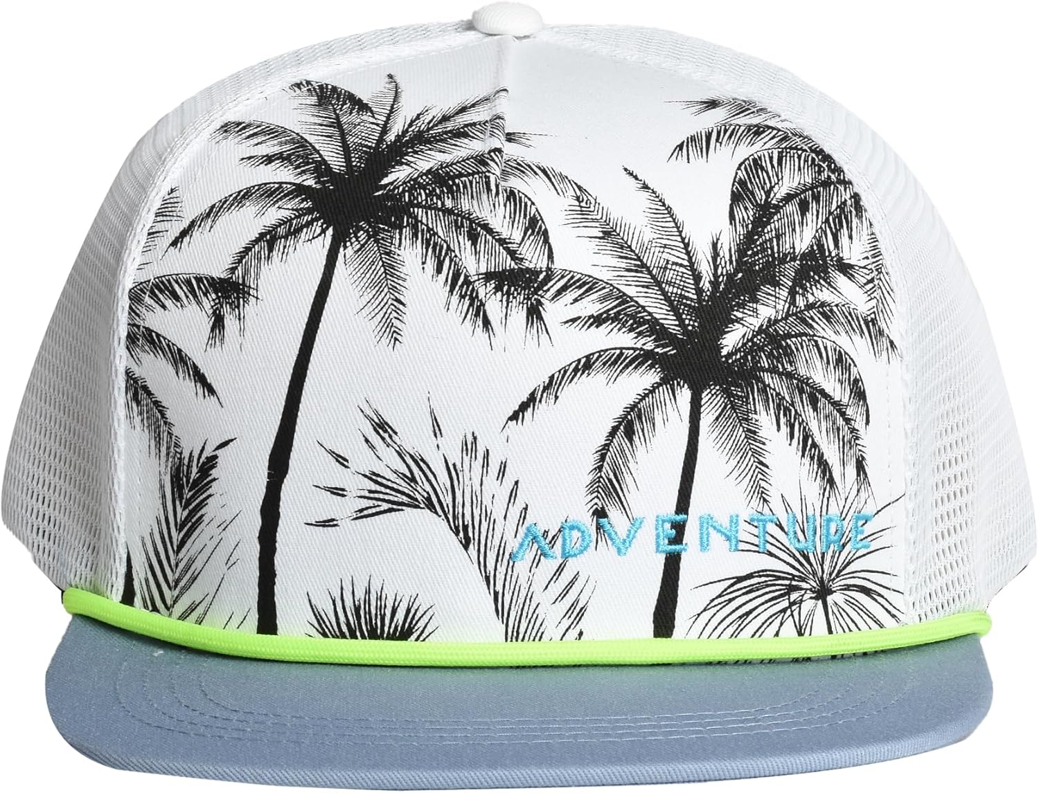 EDTREK Trendy Snapback Beach Hat - Summer Baseball Cap Palm Surf Trucker Hat