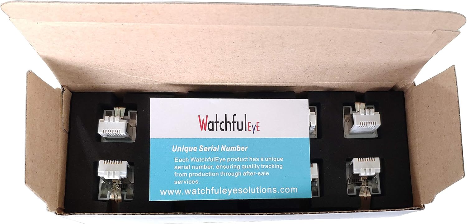 WTH-SG/RJ45-S x10pcs Direct in Line Plug-in Ethernet Surge Protector