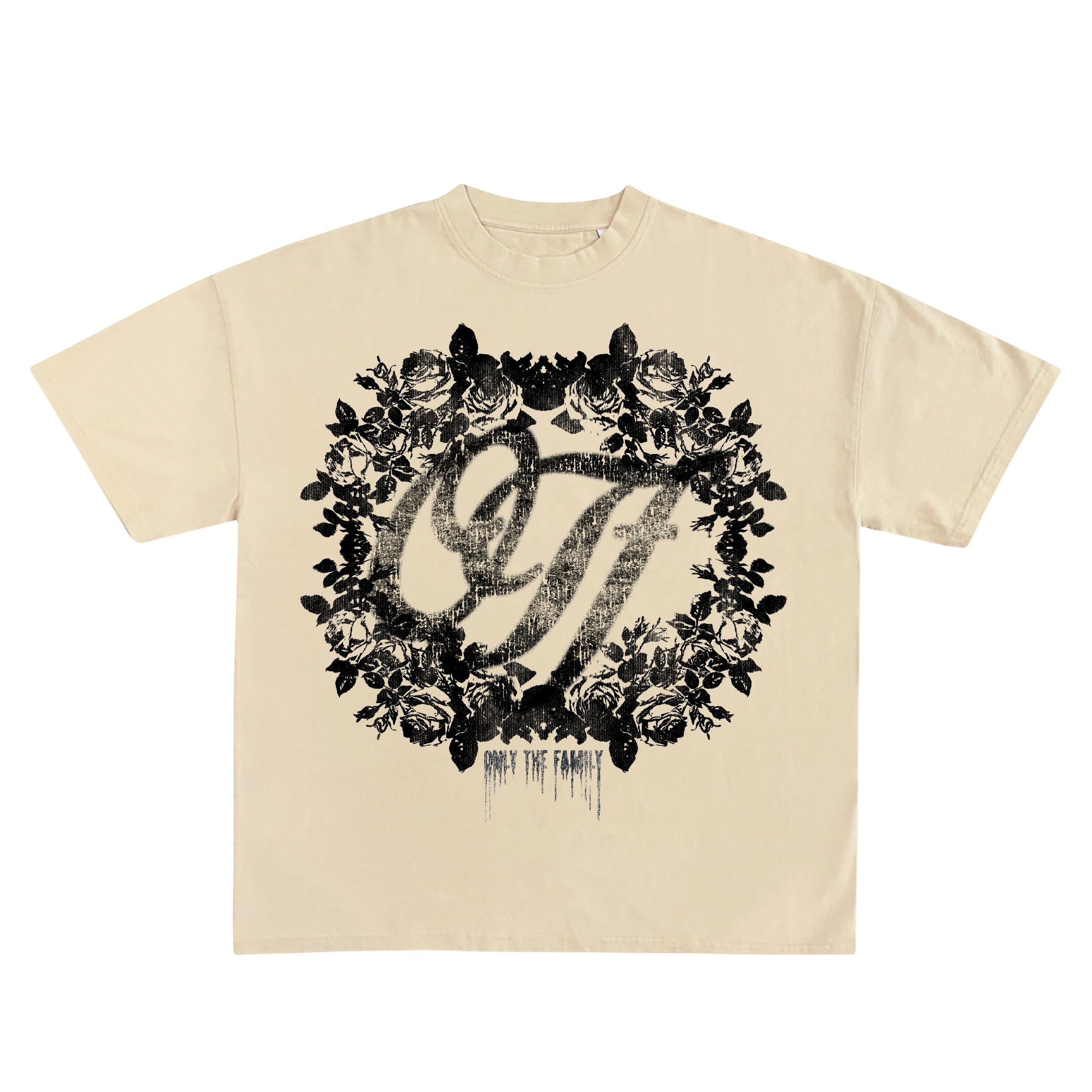 Lil Durk Unisex-Adult Standard OTF Flowers Tee