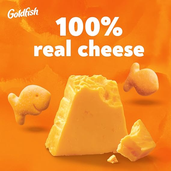 Goldfish Cheddar Baked Snack Crackers, 6.6 Oz Bag
