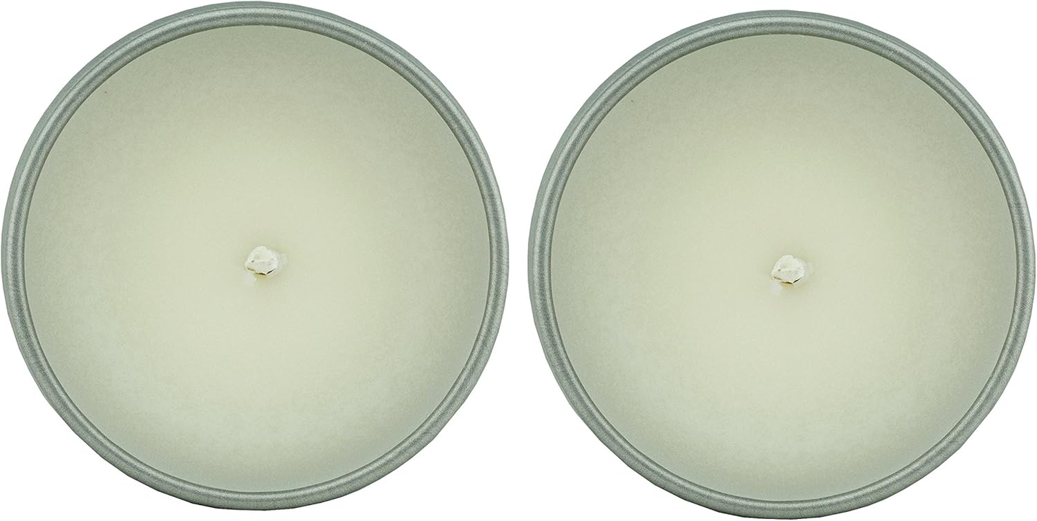 Premium 100% Soy Candles- Set of 2-2 oz Tins Spruce: The Scent of Frasier or Douglas Fir .Made w/Pine Essential Oils.