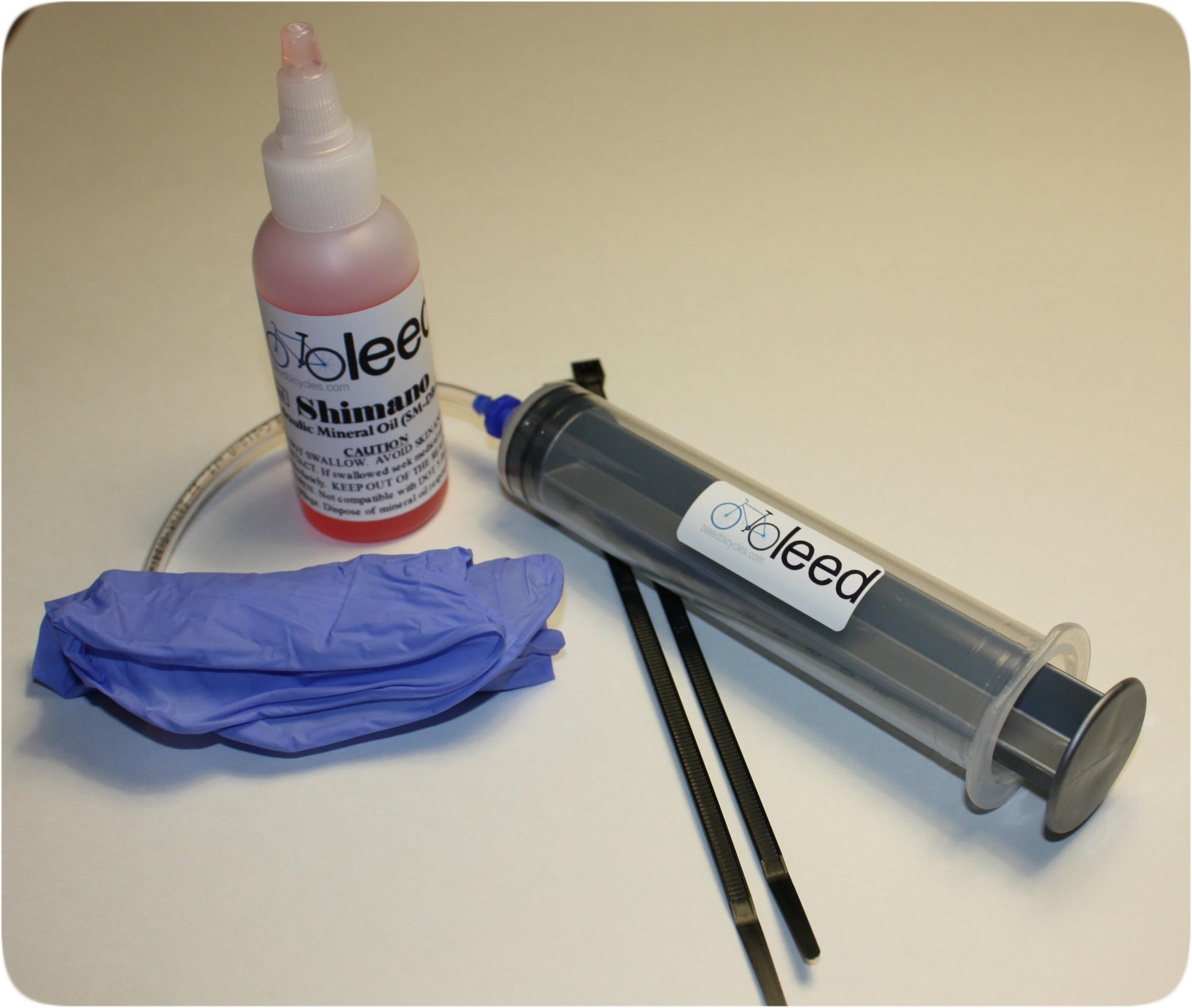 Shimano Disc Brake Bleed Kit, Pre-2012 Brakes, Shimano Mineral Oil