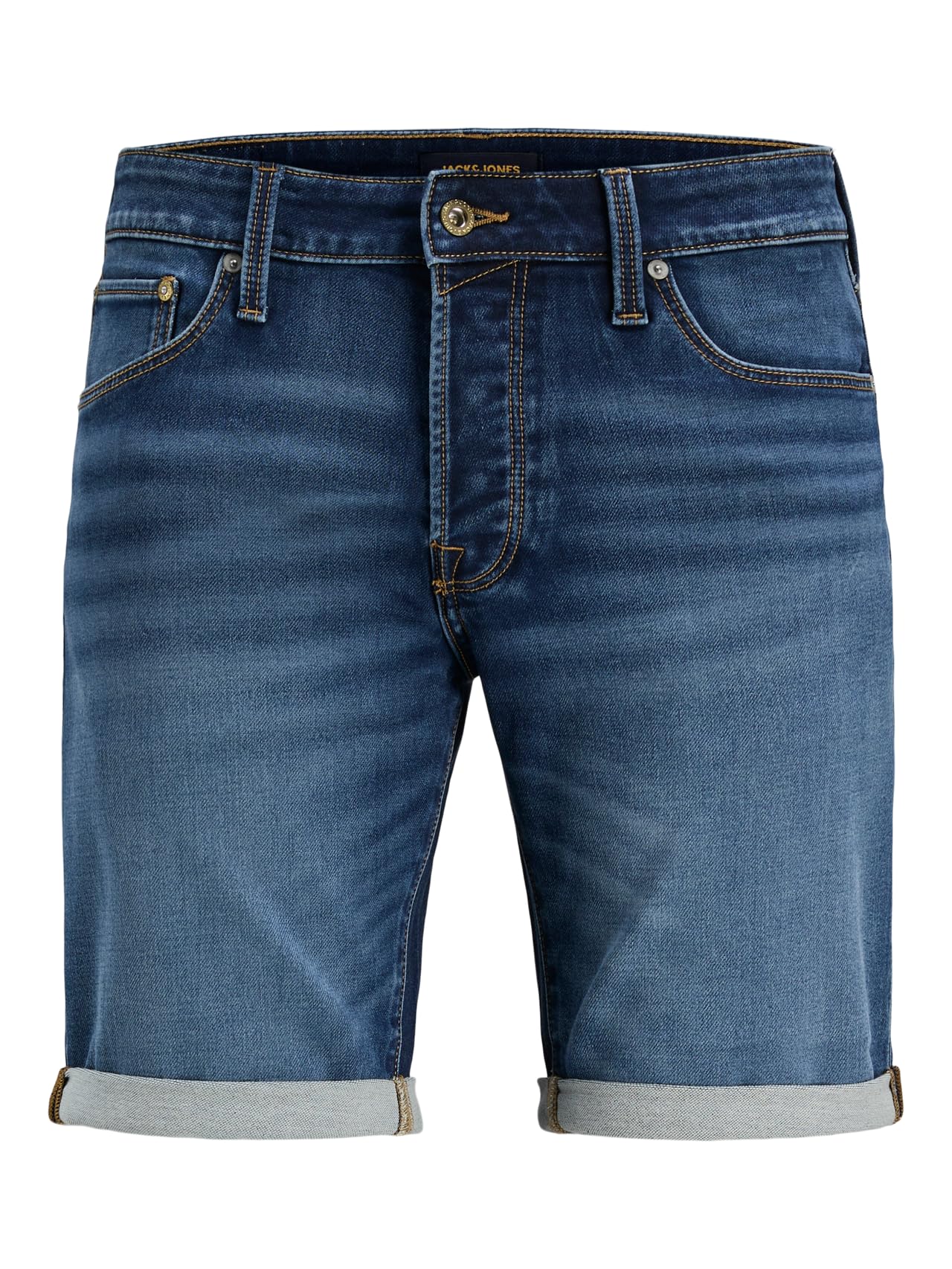 Jack & Jones Short En Jean Rick Icon Ge 132 Blue Denim M Homme: Poches et Détails