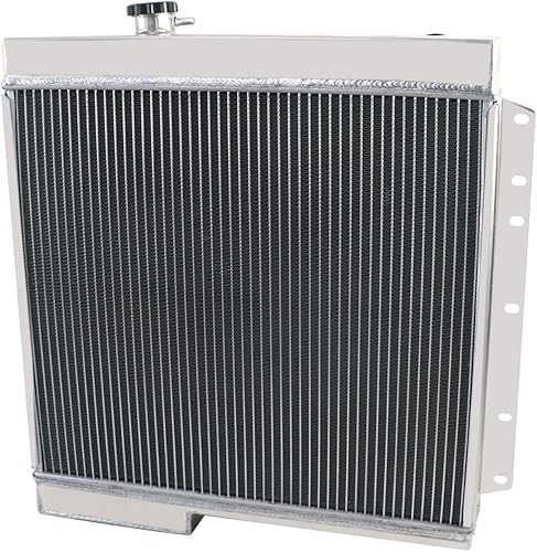 Miniatura 3 de ALLOYWORKS Radiador de aluminio de 4 filas para Toyota Land Cruiser FJ40 FJ45 Gasolina 3.9L/4.2L GAS MT
