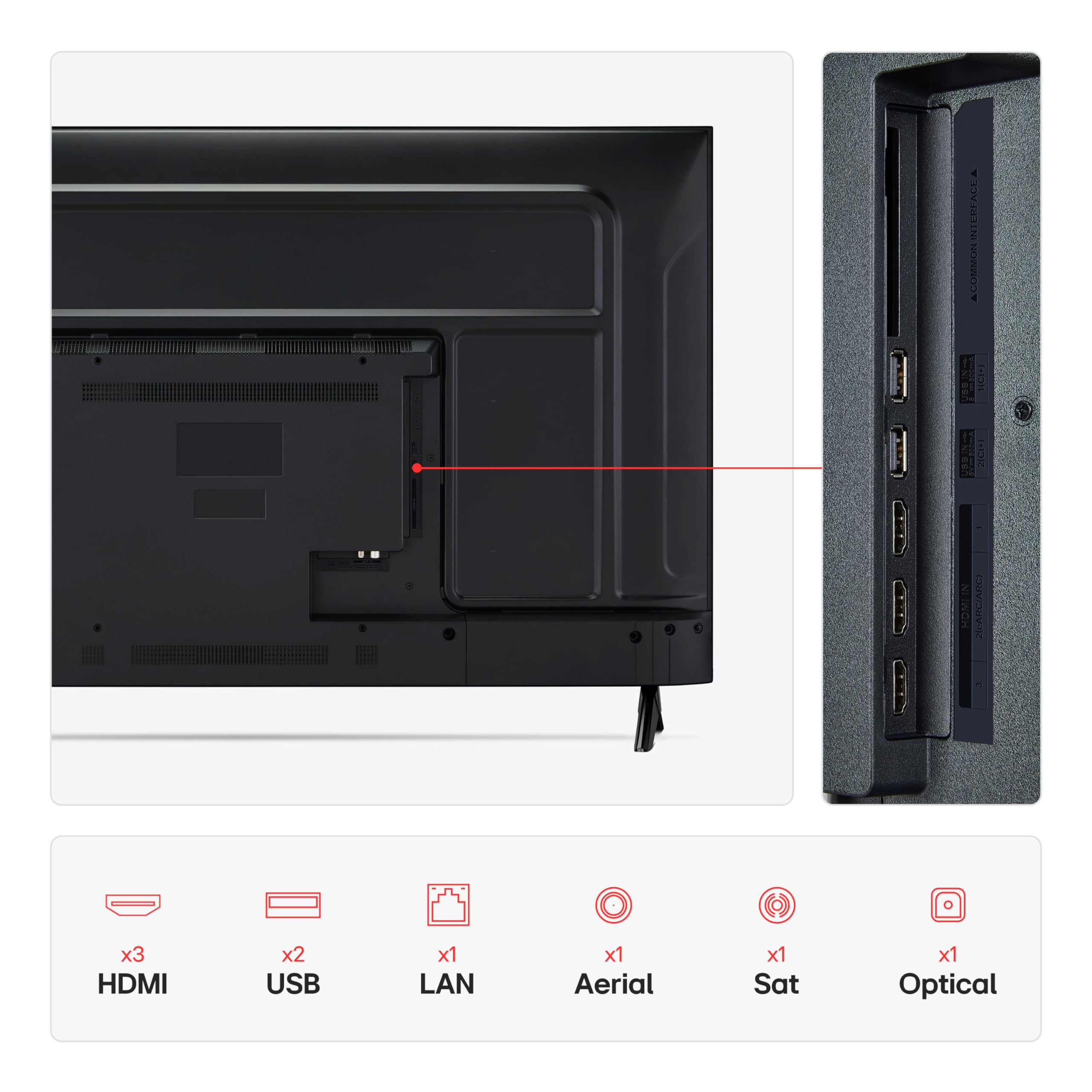 LG 50UA73006LA 50-Inch 4K Ultra HD HDR Smart TV (webOS 25 Platform with AI Concierge, Alpha 7 Processor 4K Gen8, Game Optimiser & ALLM, 60Hz) [Model 2025] — view 4