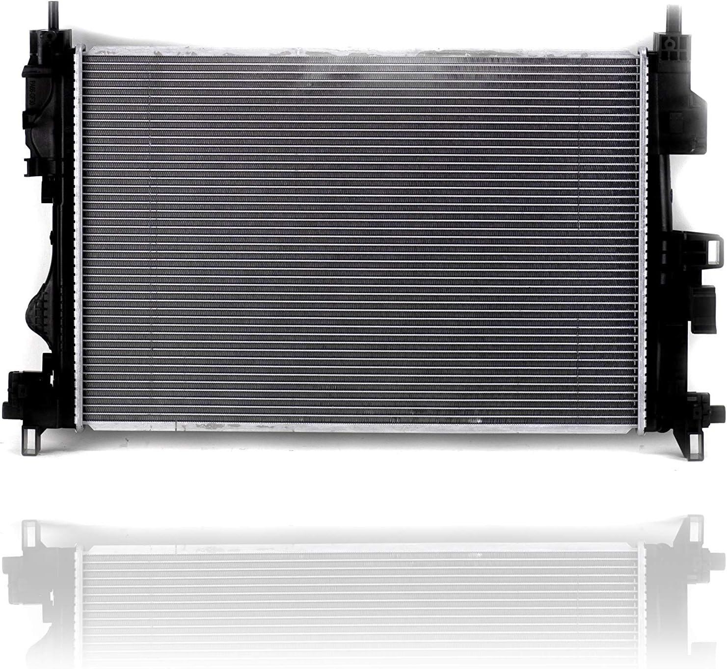 Radiator - Pacific Best Inc. Compatible/Replacement for 17-21 Jeep Compass - Plastic Tank Aluminum Core - 68273401AA