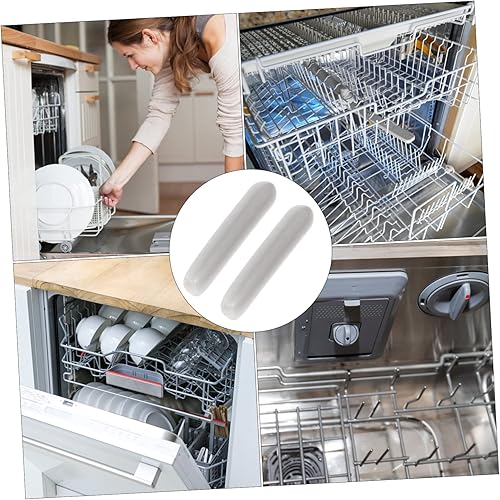 Miniatura 8 de DOITOOL Tapas de estante para lavavajillas, 100 unidades, tapas de estante para lavavajillas, piezas de accesorios restauración