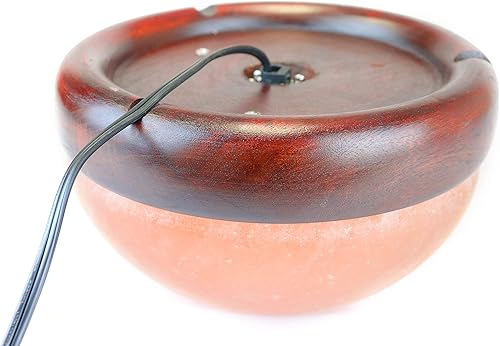 Miniatura 5 de Himalayan Foot Detox - Lámpara de media cúpula  Elimina toxinas y relaja los pies cansados y doloridos (9 pulgadas14-16 libras), rosa