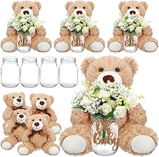 Sliner 37 Pcs Bear Baby Shower Decorations Baby Shower Table Centerpiece...