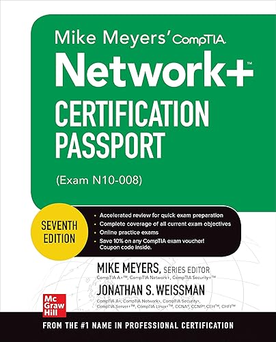 Mike Meyers' CompTIA Network+ Certification Passport, Seventh Edition (Exam N10-008) (Mike Meyers' Certification Passport)