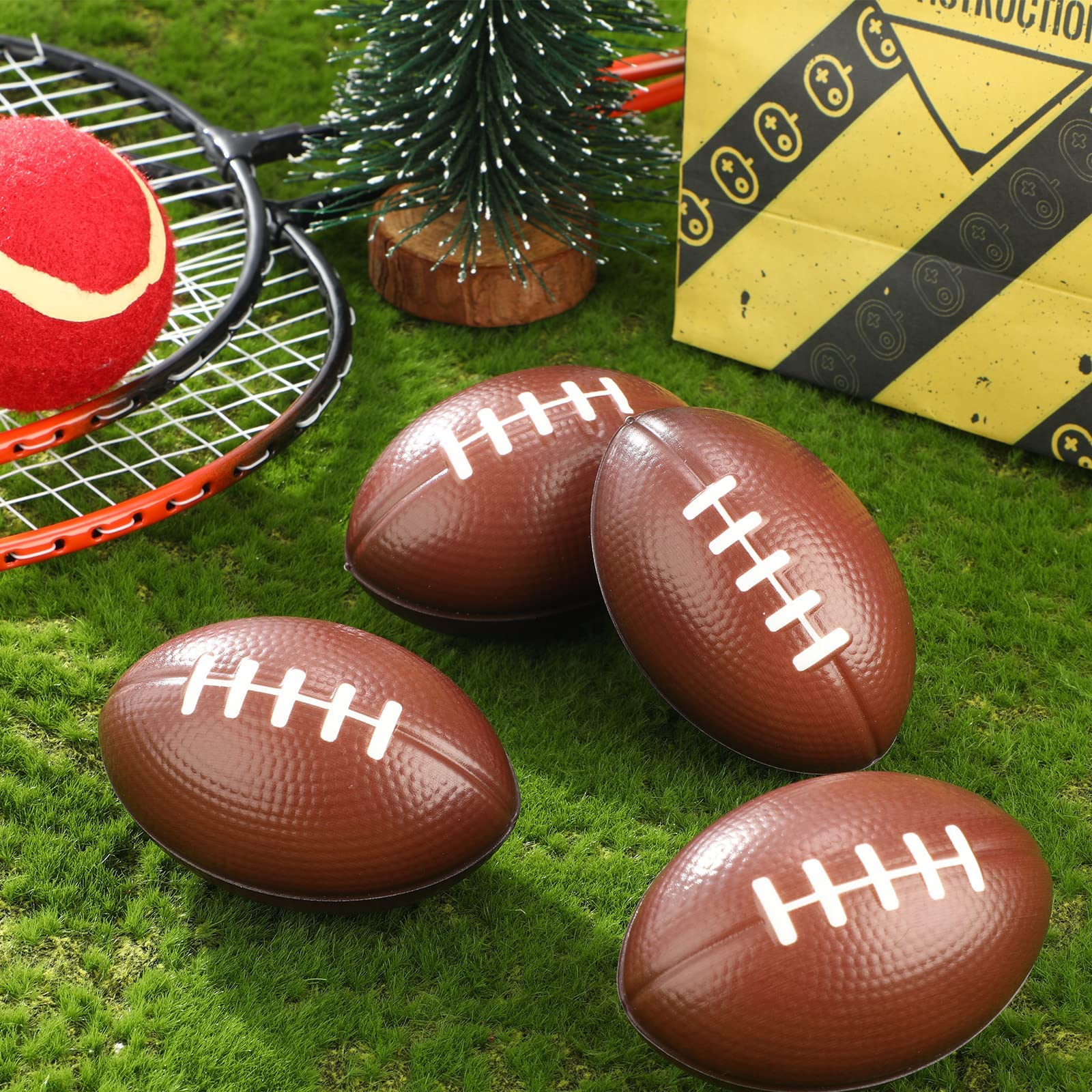 上等な Ruuka storeMini Foam Footballs 12 Pcs Pack 3.25 Inch Party Favor