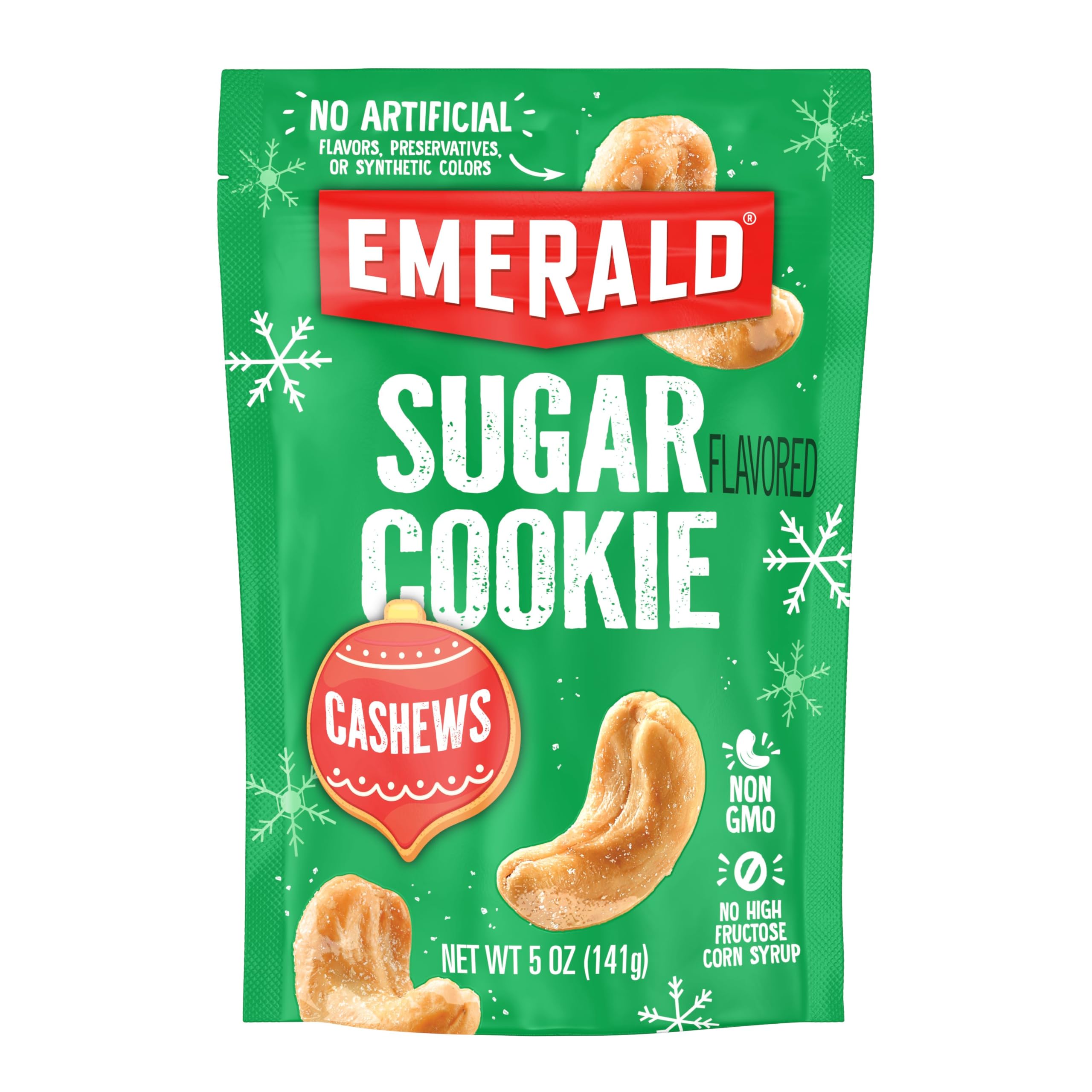 Amazon.com : Emerald Nuts Sugar Cookie Flavored Cashews (1-Pack