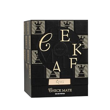 Armaf Checkmate King for Men Eau de Parfum Spray, 3.4 Ounce