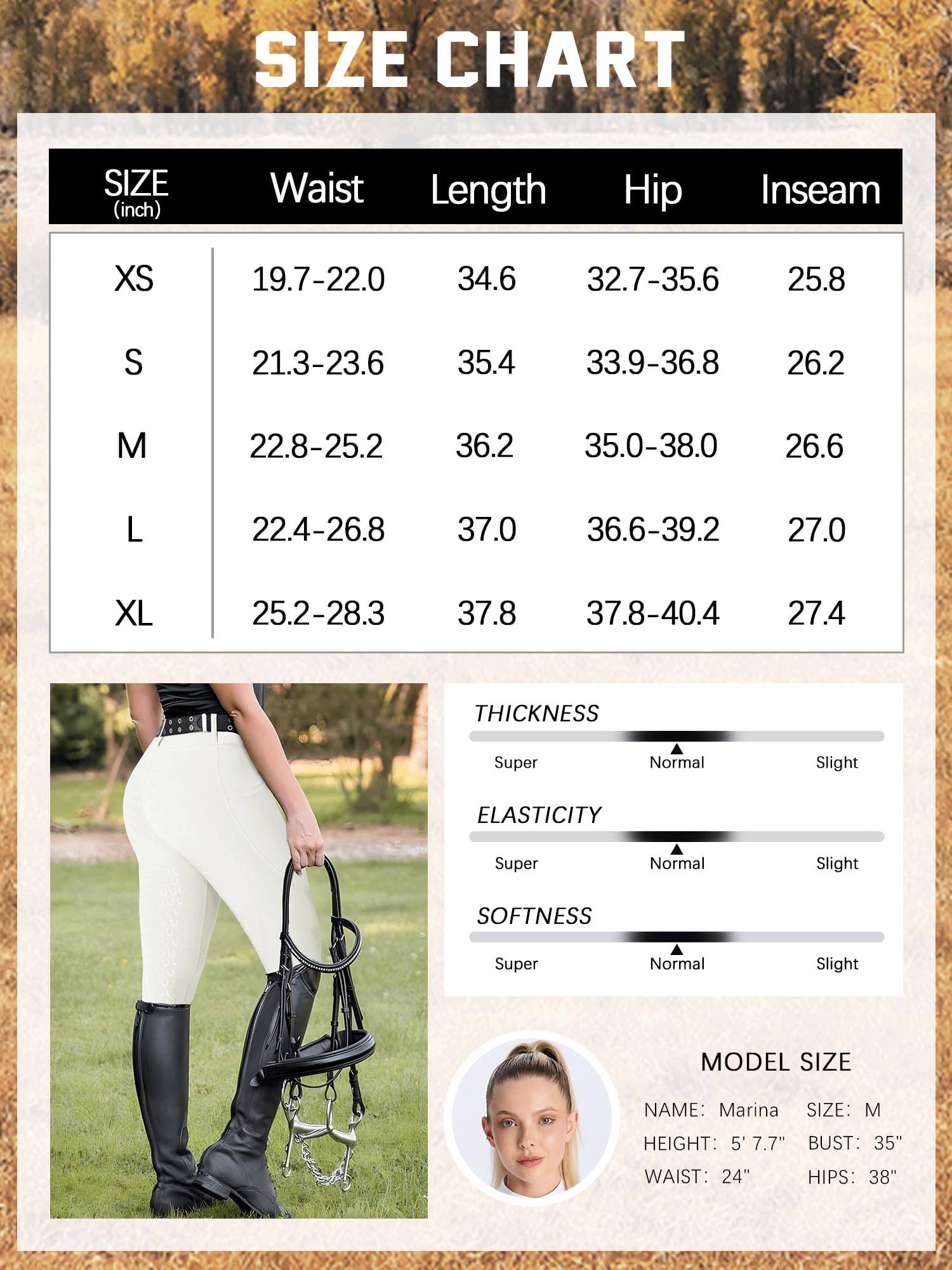 Pantalones de equitación para mujer, con agarre de silicona, para asiento completo, pantalones ecuestres para mujer