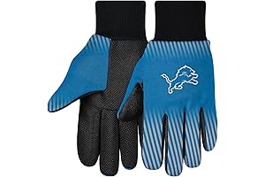FOCO NFL Adult Size Detroit Lions Work Gloves