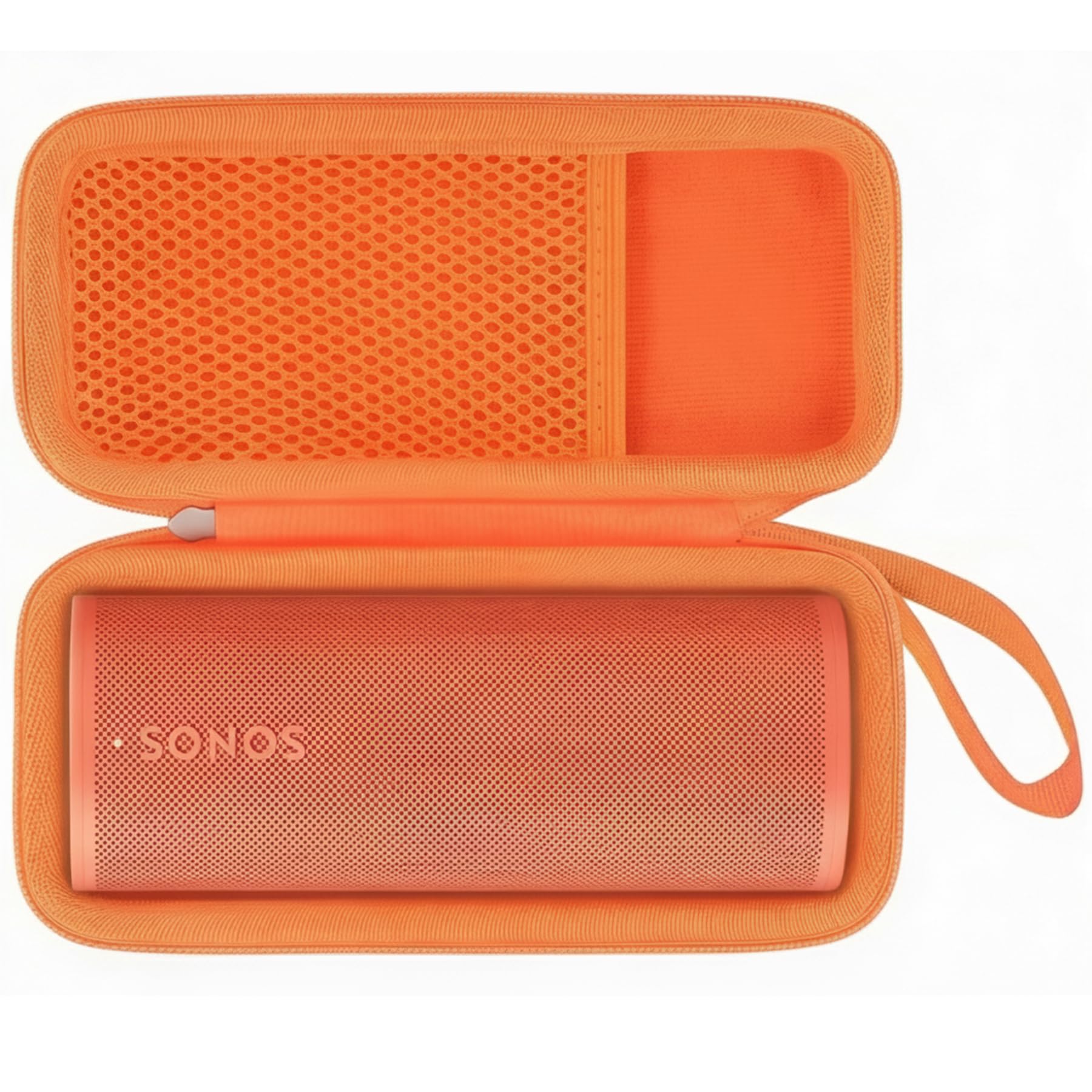 Custodia Rigida EVA Per Altoparlante Sonos Roam – Goshyda, Protezione Da Viaggio Con Maniglia E Tasca In Rete, Nero, Antiurto - 3