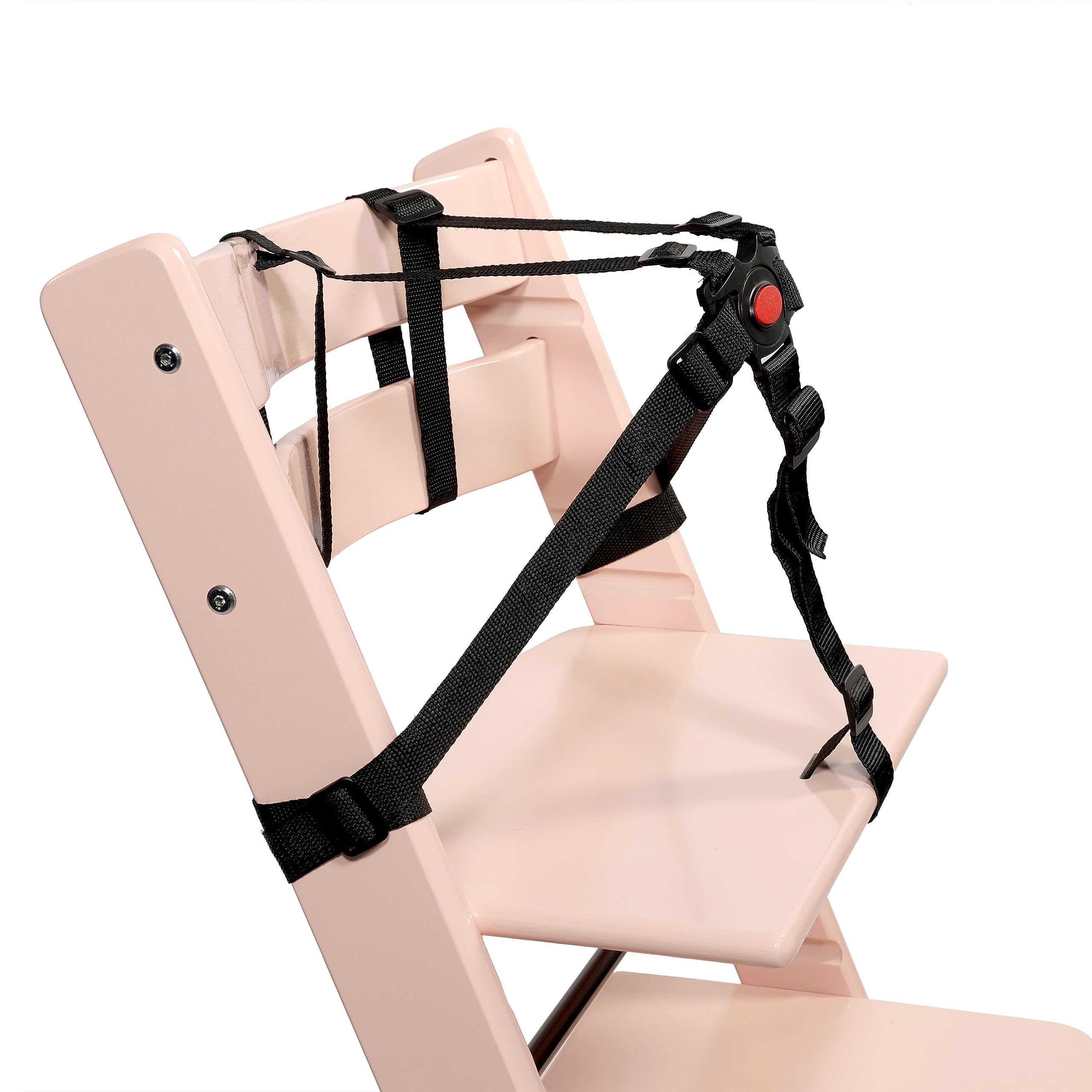 Zoe Baby High Chair for Kids | Durable Heavy-Duty Multilayer Board Chair | Sturdy & Stable Design | Ergonomic & Safe Baby Feeding & Study Chair | Pink 2