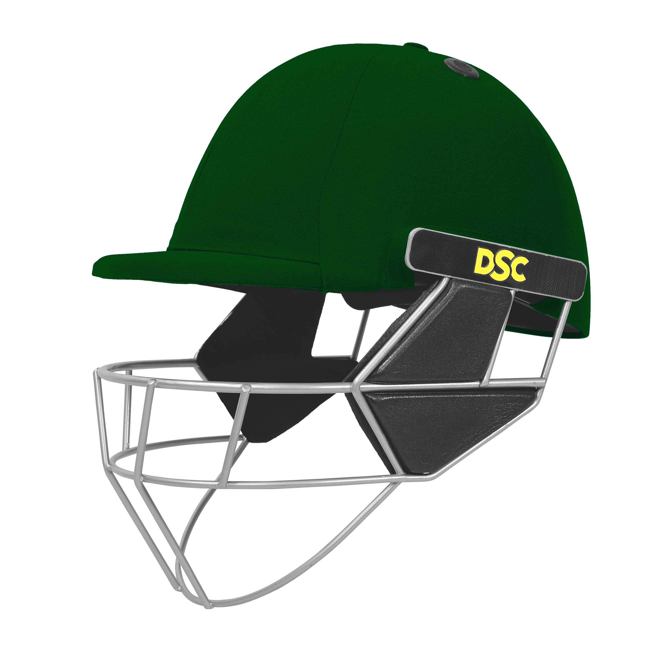 DSCScud Lite Ti. Cricket Helmet for Mens and Boys | Size: Medium | Color: Green