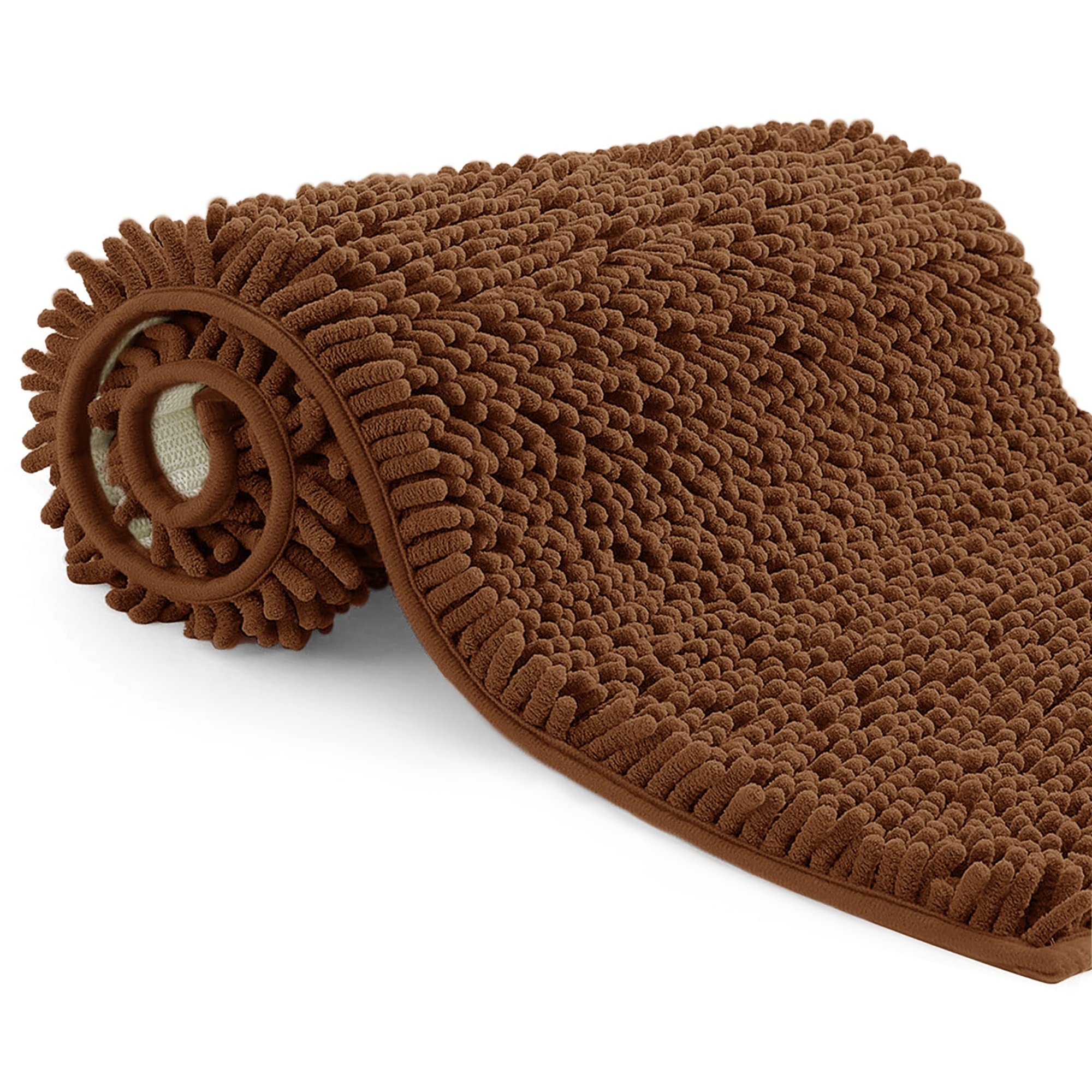 Tappeto Bagno Microfibra - 70x120 Cm, Morbido, Antiscivolo, Verde Acqua - Foto 10