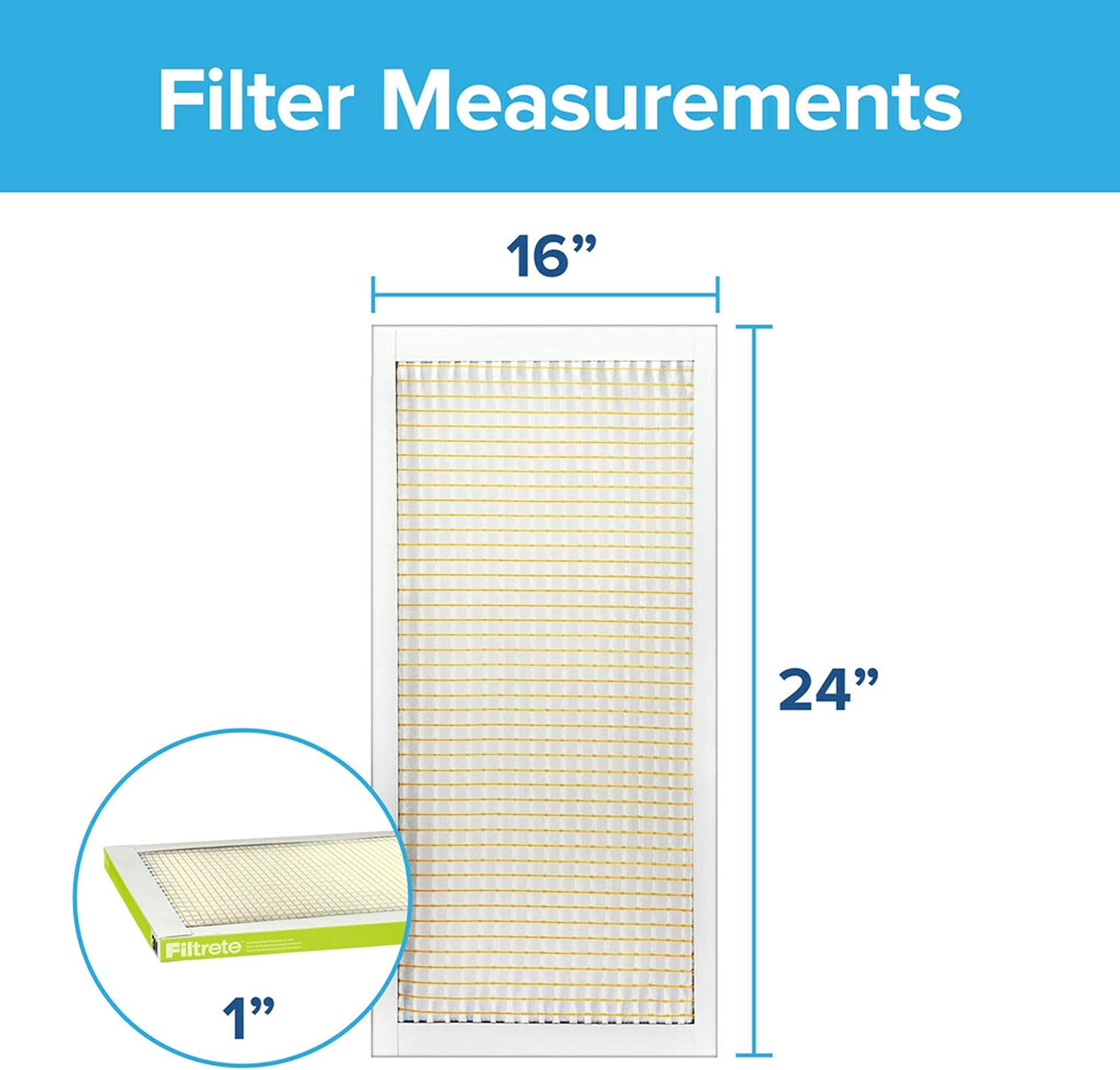 🛒 Crazy Deals Filtrete 16x24x1, AC Furnace Air Filter, MPR 600, Clean Living Dust Reduction, 6-Pack , White, 16 x 24 x 1 (exact dimensions 15.81 x 23.81 x 0.81) Best Cyber Monday 🔥 Filtrete 16x24x1, AC Furnace Air Filter, MPR 600, Clean Living Dust Reduction, 6-Pack , White, 16 x 24 x 1 (exact dimensions 15.81 x 23.81 x 0.81)
