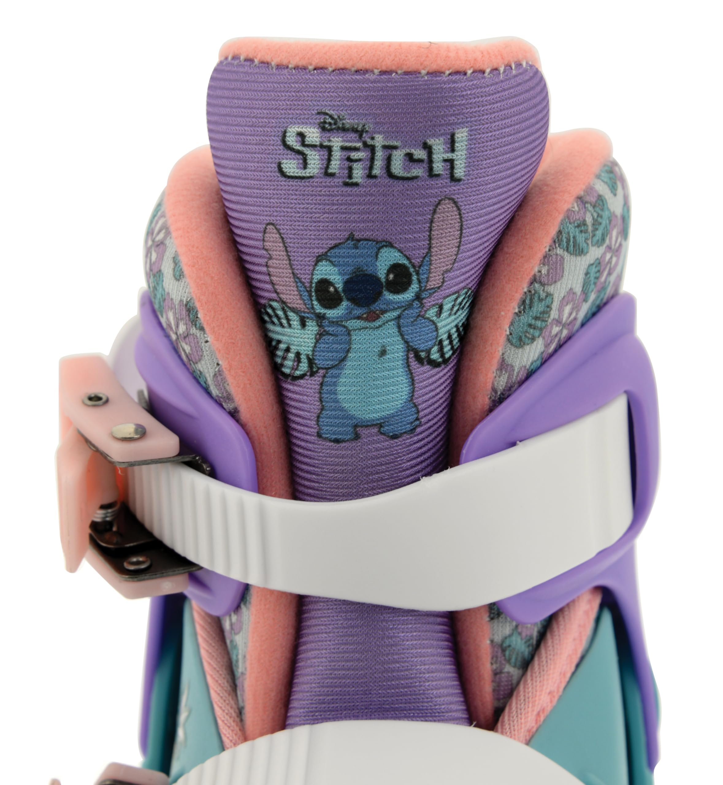 Disney Stitch Kids - Patines de Ruedas Grandes | Patines Ajustables de 4 Ruedas para niños | Talla de Zapato Junior 9J-12J