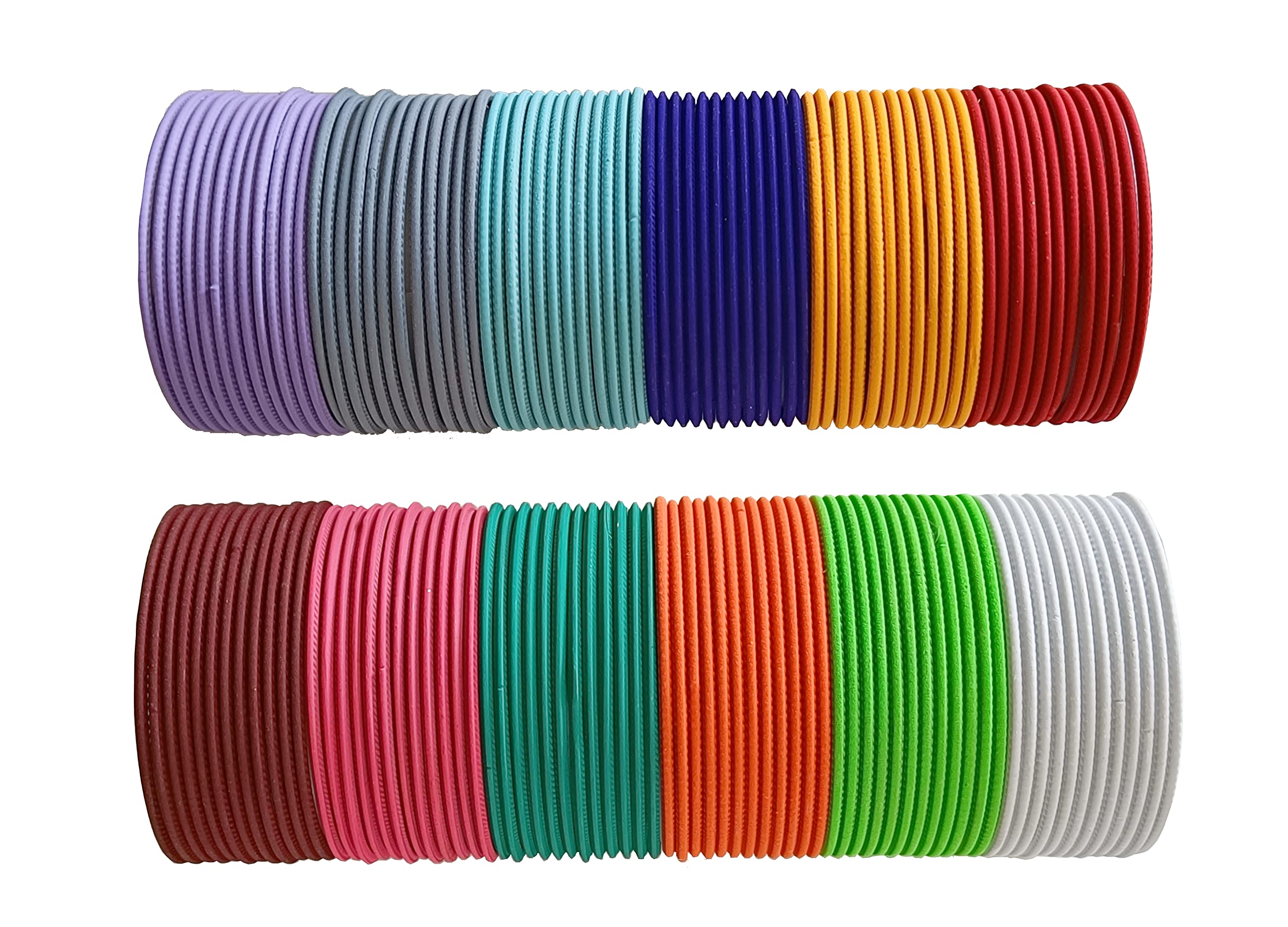 Khannak Matte Finish Bangles Set for Women Girls 144 Count 12 Bangles of 12 Colors Each,Jewellery for Women/Combo pack of Multi-Color Metal bangles for Women (2.6) (B0BWRXXG81) Amazon Price History, Amazon Price Tracker