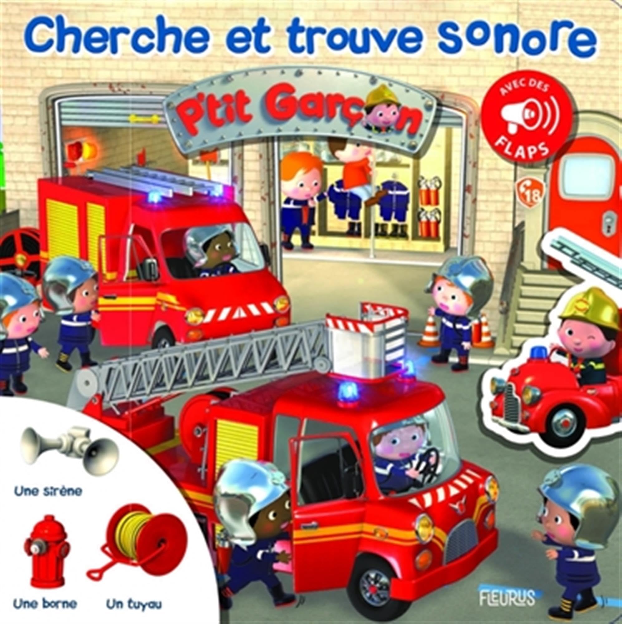 Cherche et trouve sonore P'tit garçon (avec des flaps)