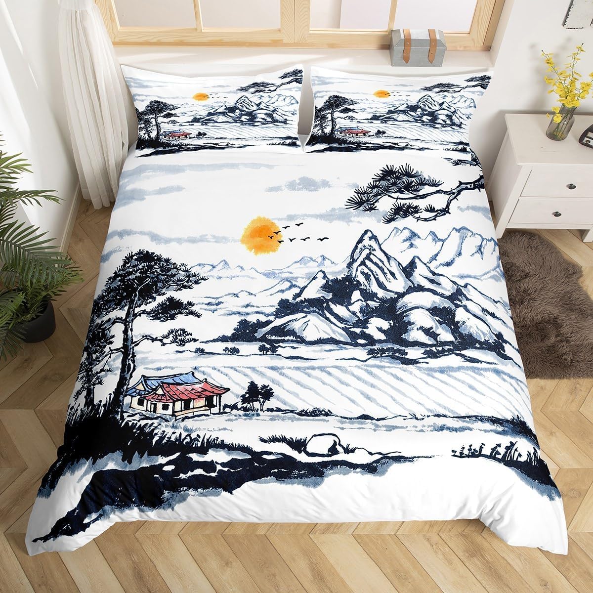 Ensemble de Literie Anti-Plis pour Lit Enfant avec Housse 140x200 Y1117