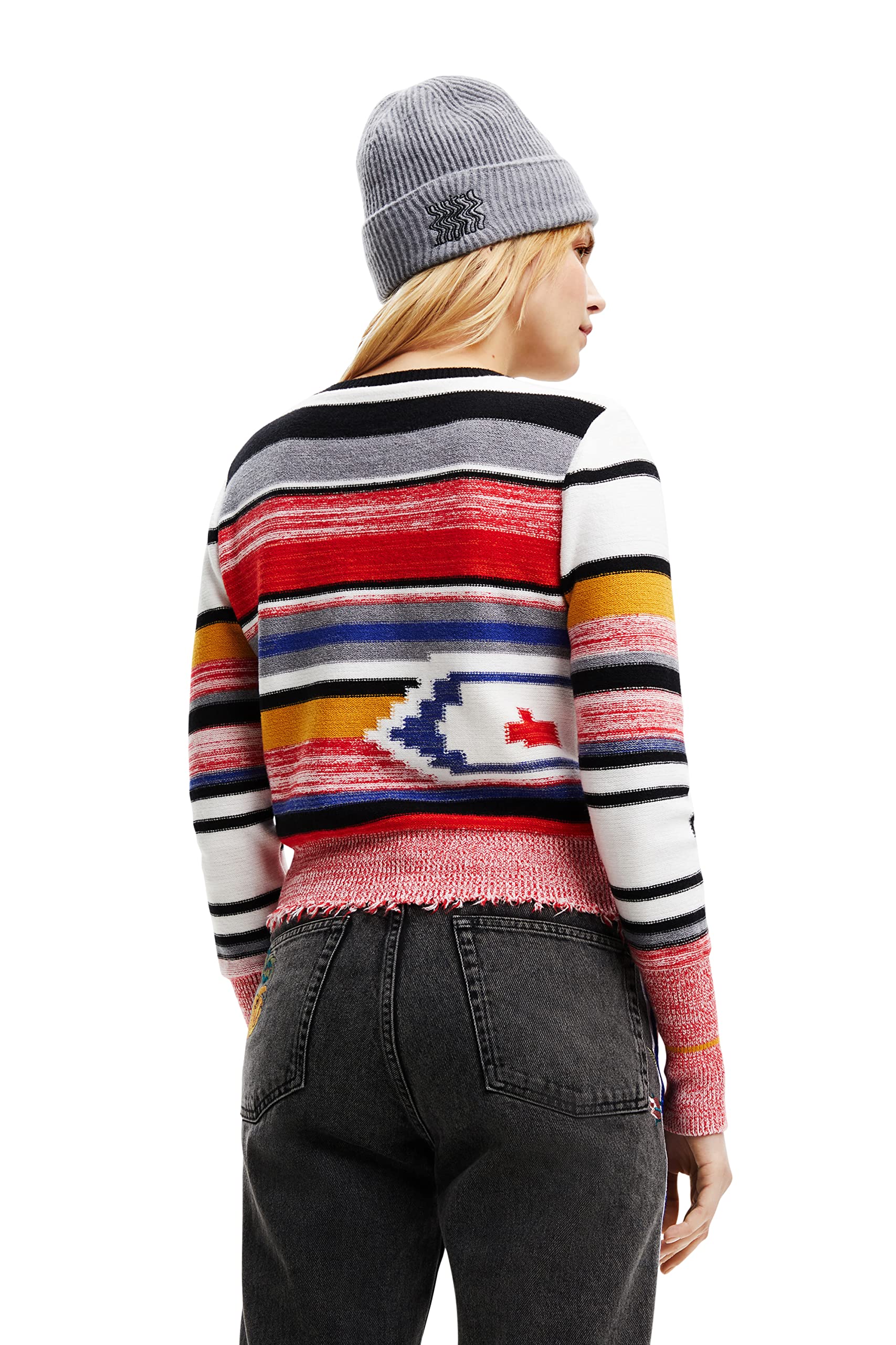 Desigual sweter sweter Kobiety Tuttifruti Jers_lola 9019 Tutti Fruti