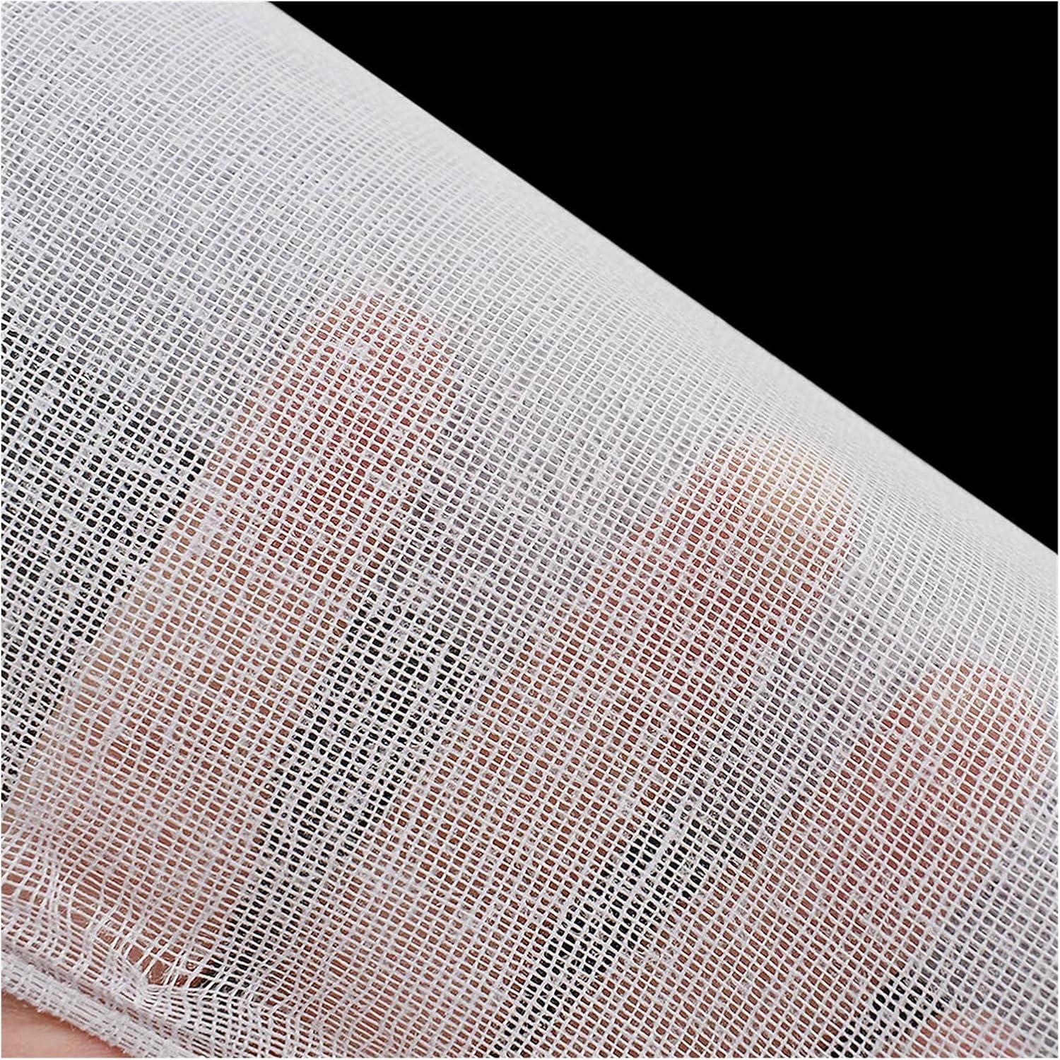 Interfacing,Iron on Interfacing 45x112cm Interfacing Fabric Iron On Patchwork Lining Cloth for Garment DIY Sewing Accessories (Color : Thicken 240)