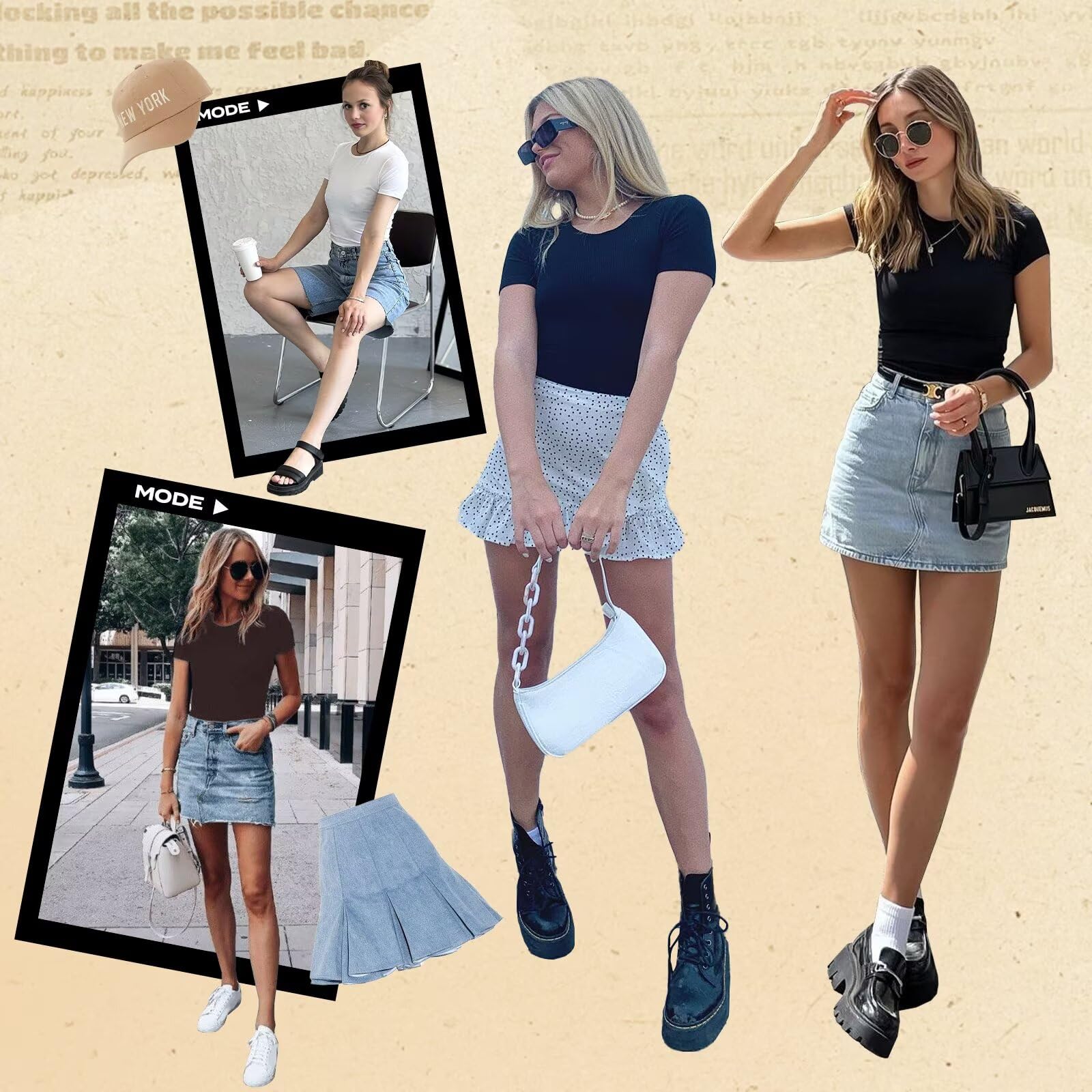TNNZEET Body damskie t-shirty, body z krótkim rękawem, elegancki letni seksowny strój