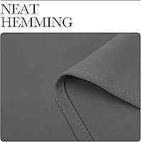 Vista 8 de NICETOWN Cortinas para puerta corrediza de 96 pulgadas de largo, panel de cortina individual, cortinas opacas térmicas aislantes para dormitorio