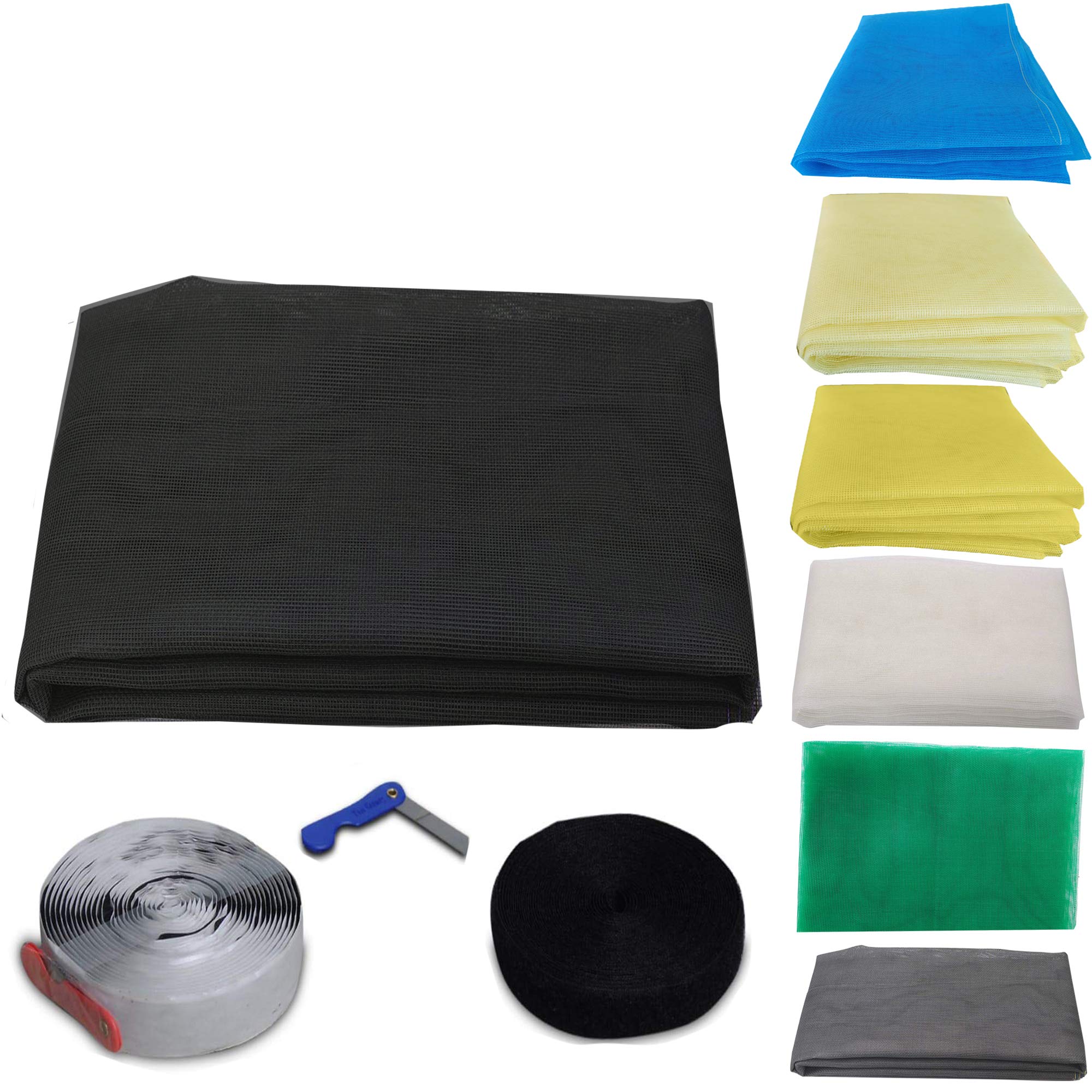 RED WIND Mosquito Net for Window with Fiber Glass Mesh 4/5feet(120/150cm) 48/60Inches 1 Year Guarantee Without Stitched (Black Color) 200GSM RW91 (B086B7NQLF) Amazon Price History, Amazon Price Tracker