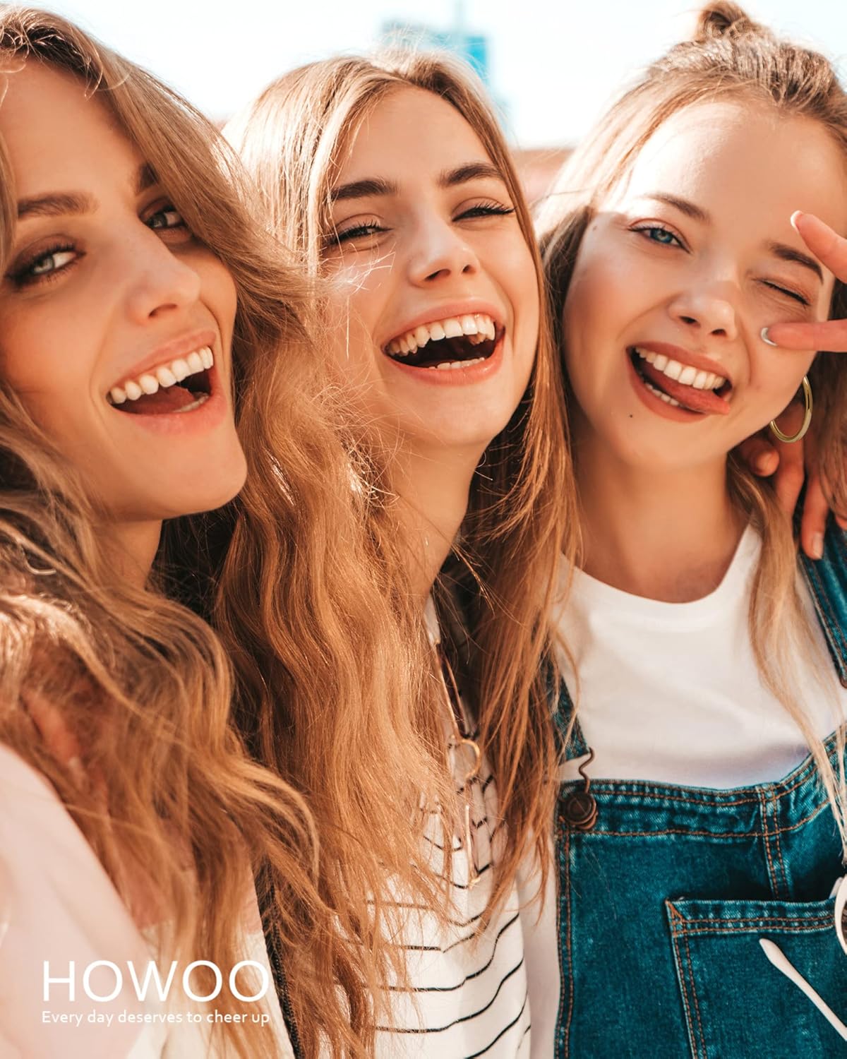 14K Gold Plated Hoop Earrings for Women Chunky Hoop Earrings for Women Thick Lightweight Earrings Jewelry Gifts - Image 7