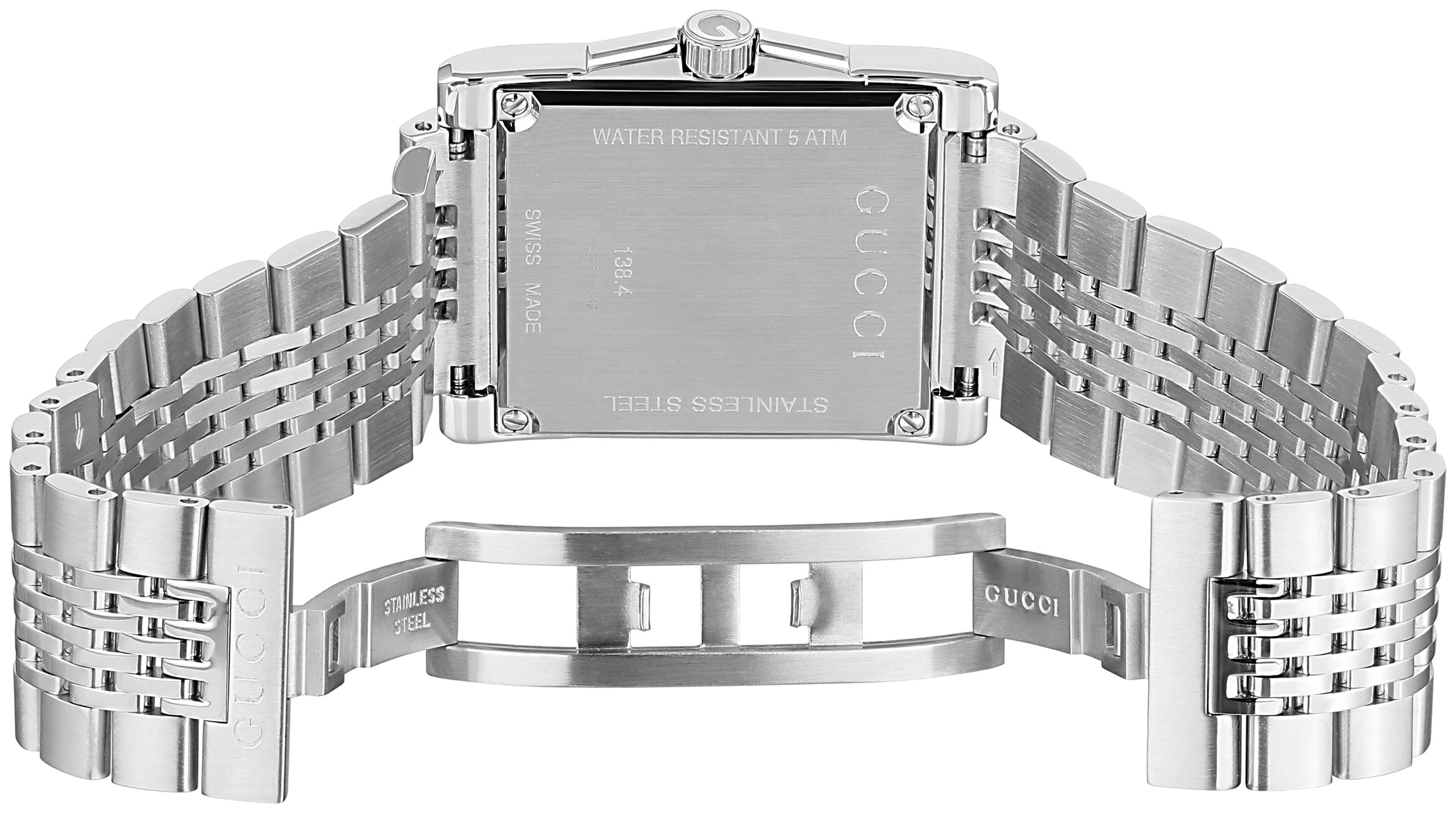 Gucci G-Timeless Rectangle Stainless 