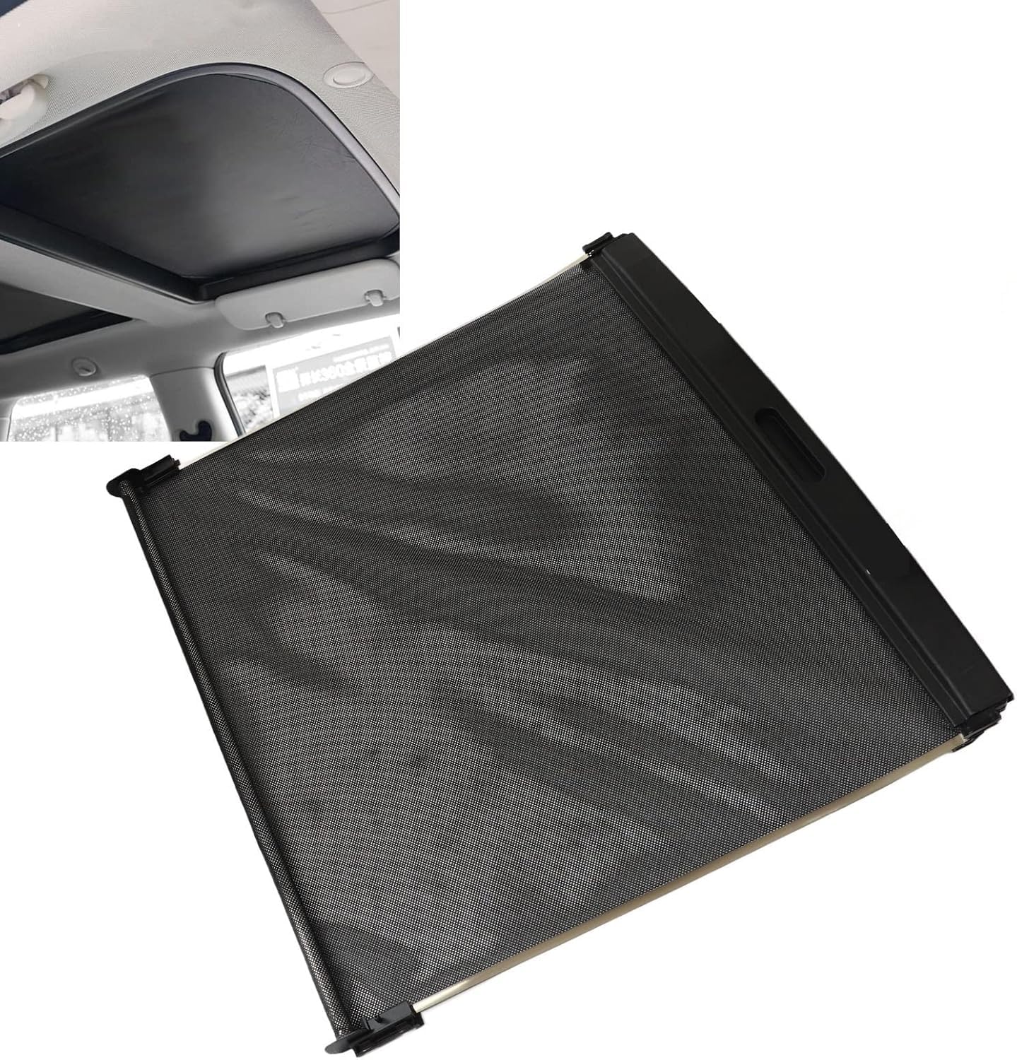 Partsline Rideau de Toit Panoramique Noir (Partie Avant) compatible avec Mini (R56), Mini Clubman/Clubvan (R55), Mini Countryman (R60) - 54102757016 2757016