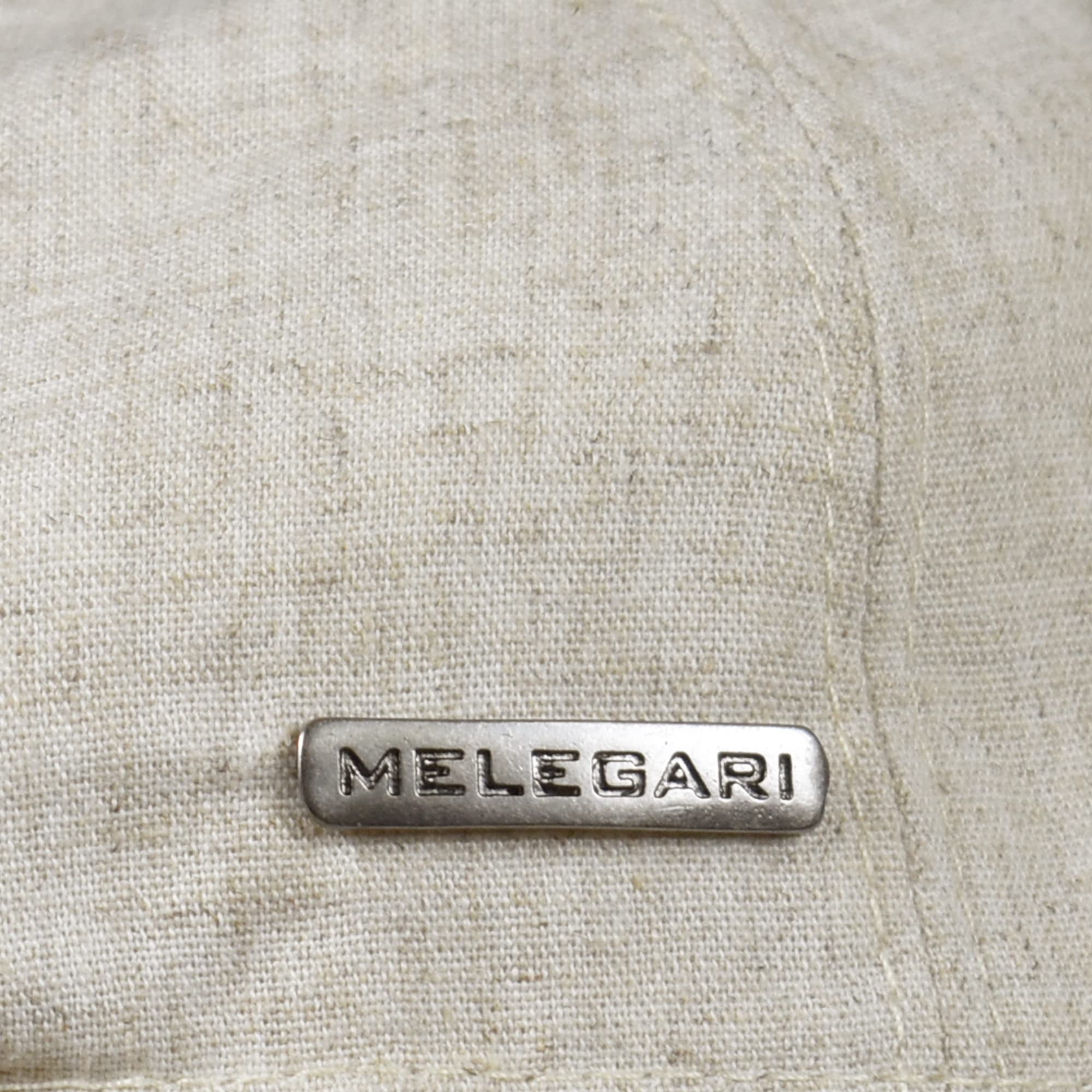 Melegari Berretto Piatto Brescia | Lino e Cotone | Tascabile | Modello Duck | Primavera Estate | Made in Italy