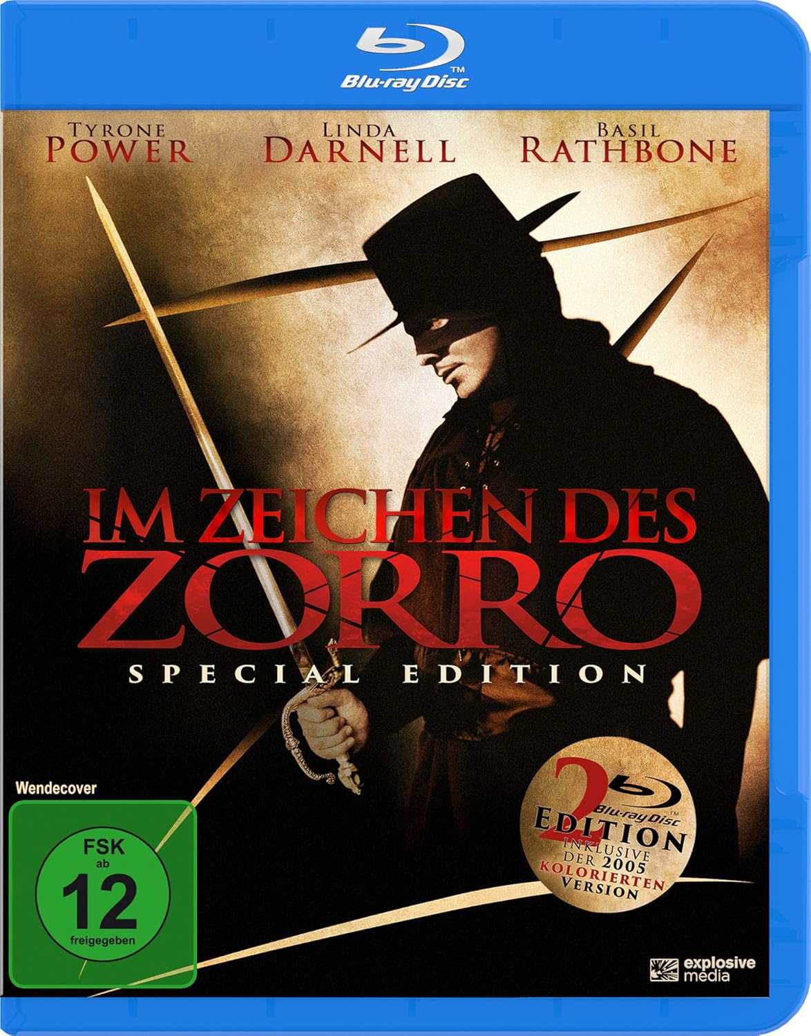 Im Zeichen des Zorro (The Mark of Zorro) [Alemania] [Blu-ray ...