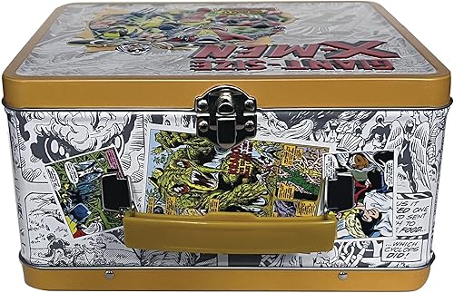 Miniatura 5 de Surreal Entertainment Giant-Size X-Men Tin Titans presenta una lonchera exclusiva con contenedor para bebidas