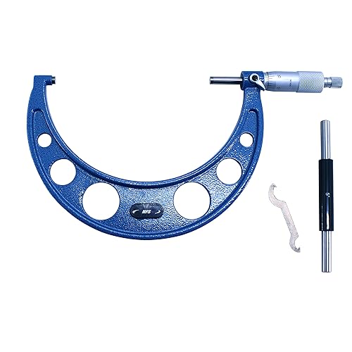 Miniatura 30 de HFS (R) Micrómetro exterior de 2-3" con precisión de 0.0001", yunque de carburo y escala grabada con láser