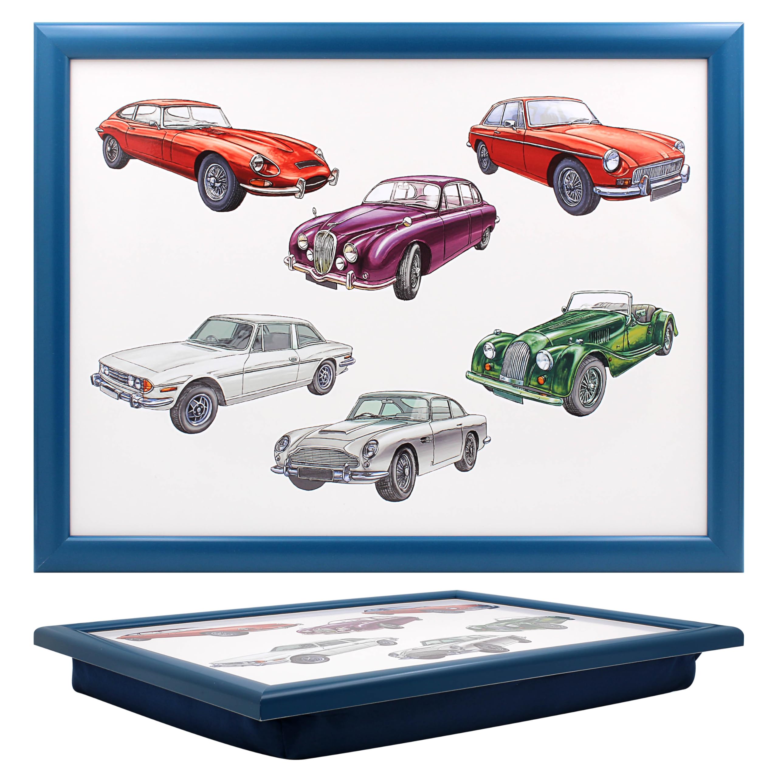 Leonardo Collection Gitarren-Knietablett - Gepolstertes Tablett Für Bett & Couch