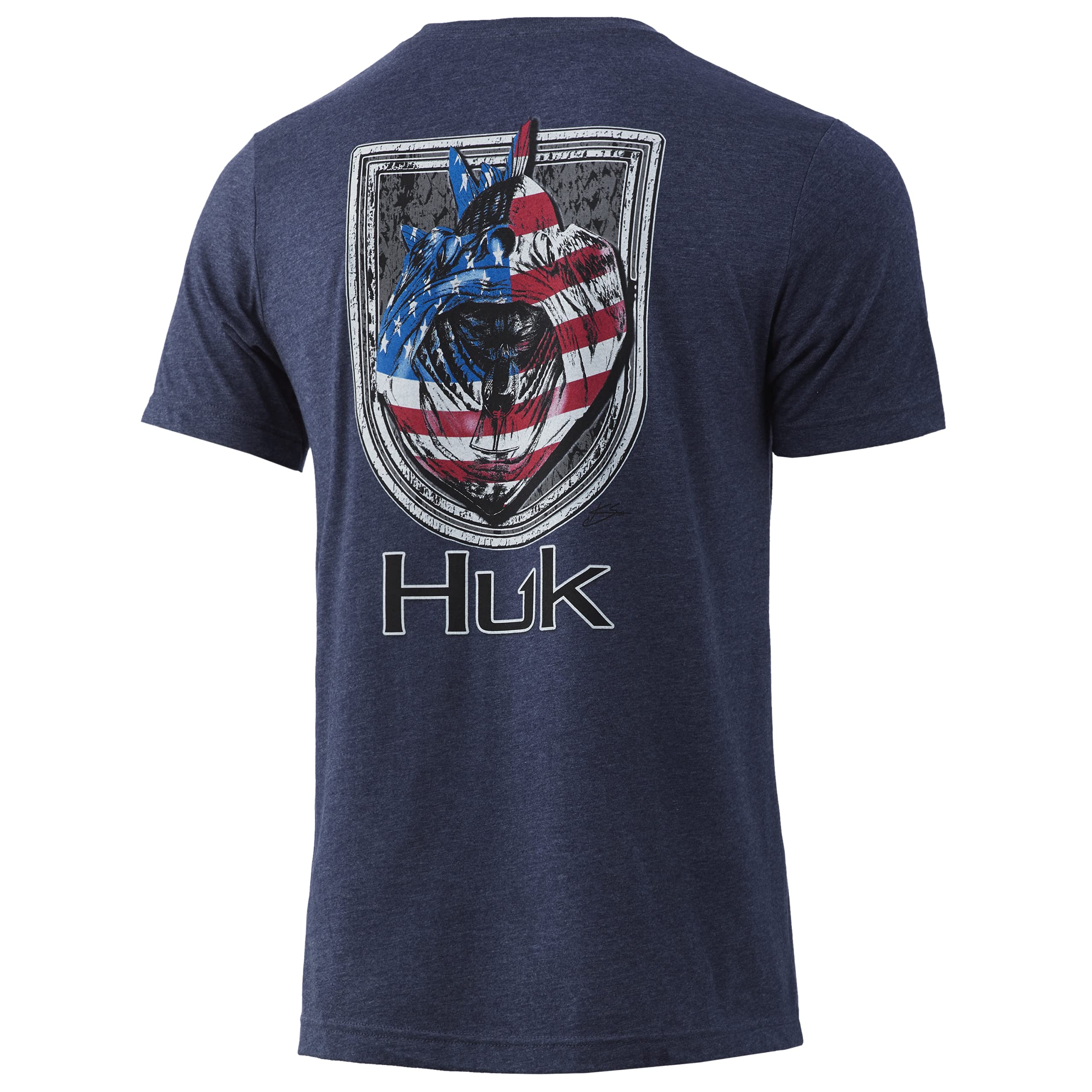 HUK Mens Performance Fishing Logo Tee, Short Sleeve T-Shirt for Men — view 20