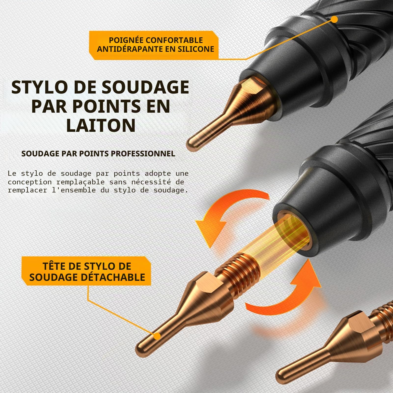 Soudeuse Par Point,Machine à Souder à Points 5000mah Li Soudeuse à Points avec Batterie Multiprotection Amovible Mini Soudeur à Points Pour Nickel de 0,25 mm,Fer Acier TôLe D'Aluminium de 0,3 mm
