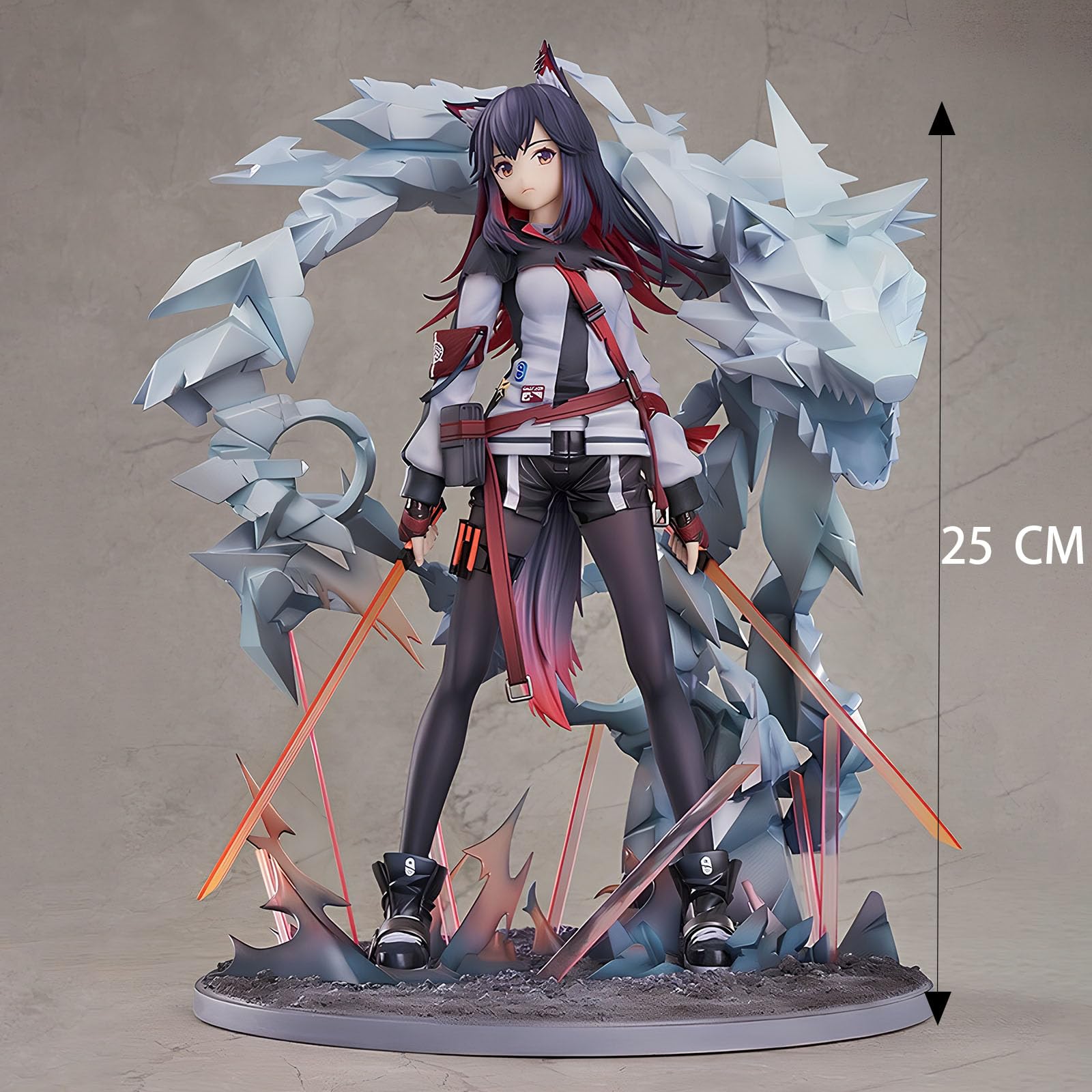 Amazon.co.jp: アークナイツ テキサス フィギュア 戦闘形態 かわいい