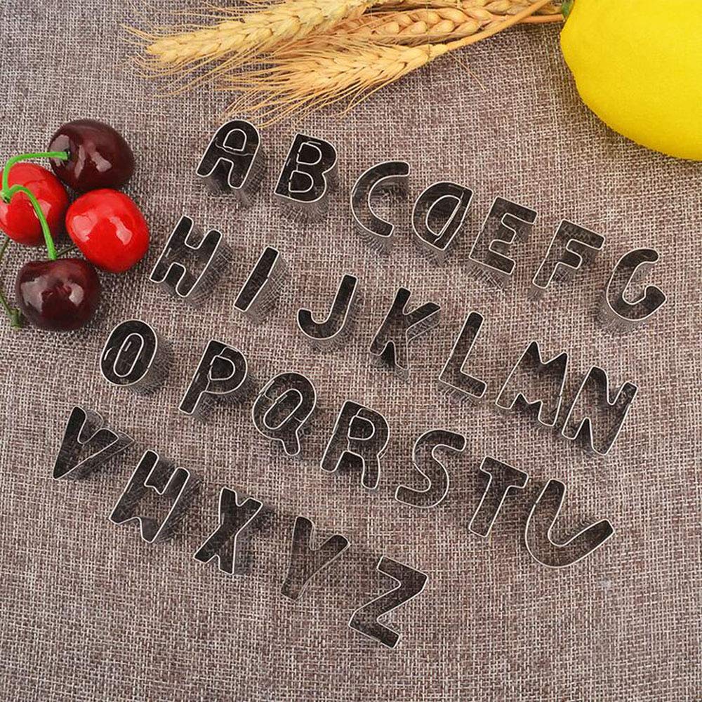 Belons 26 Pcs Letter Cookie Cutters Set - Image 3