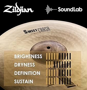 Amazon.com: Avedis Zildjian Company K Sweet Crash Cymbal - 18