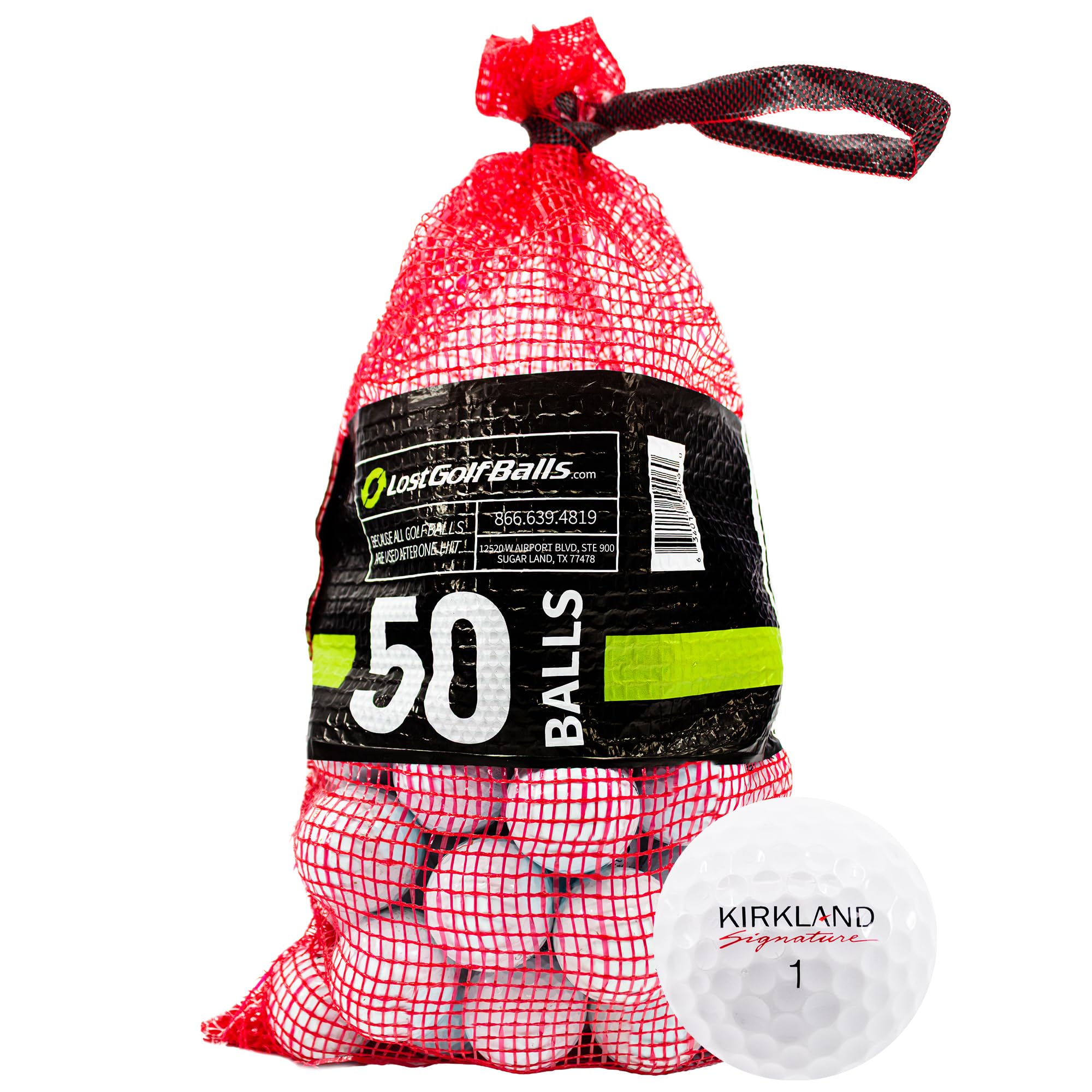 Kirkland Signature Mix Golfbälle in Mintqualität, 50 Stück