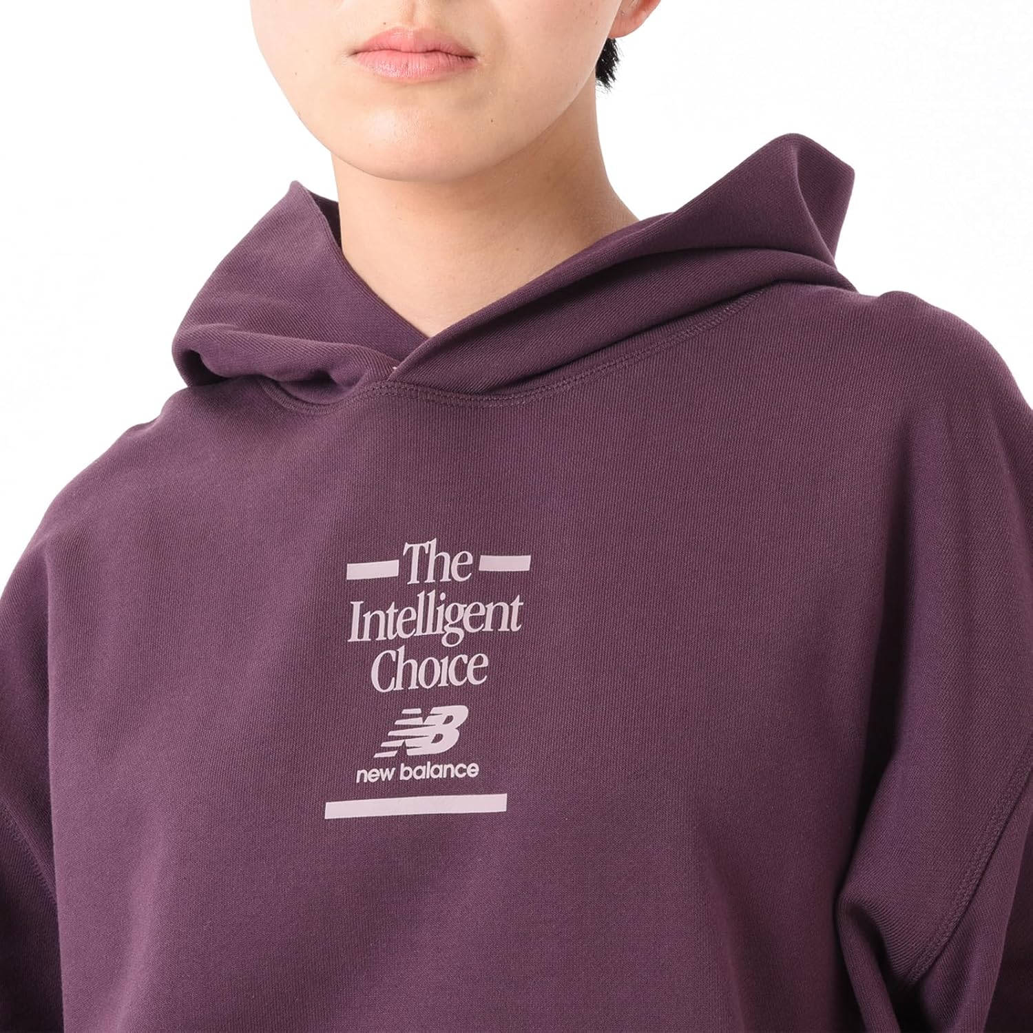 new balance(ニューバランス) レディースAthletics フレンチテリーオーバーサイズChoice フーディ(裏起毛)