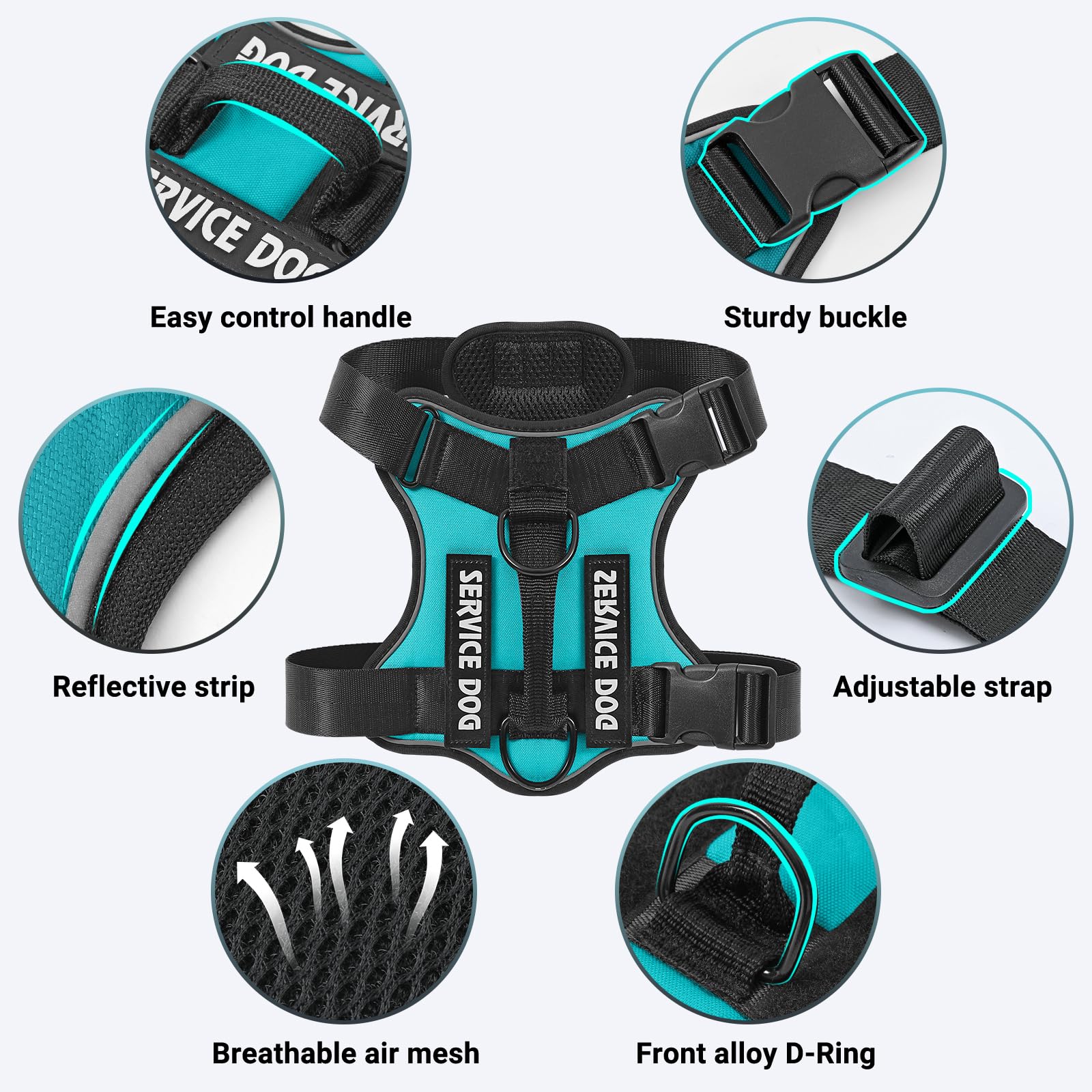 Belababy Dog Harness Small Medium Large - Image 2